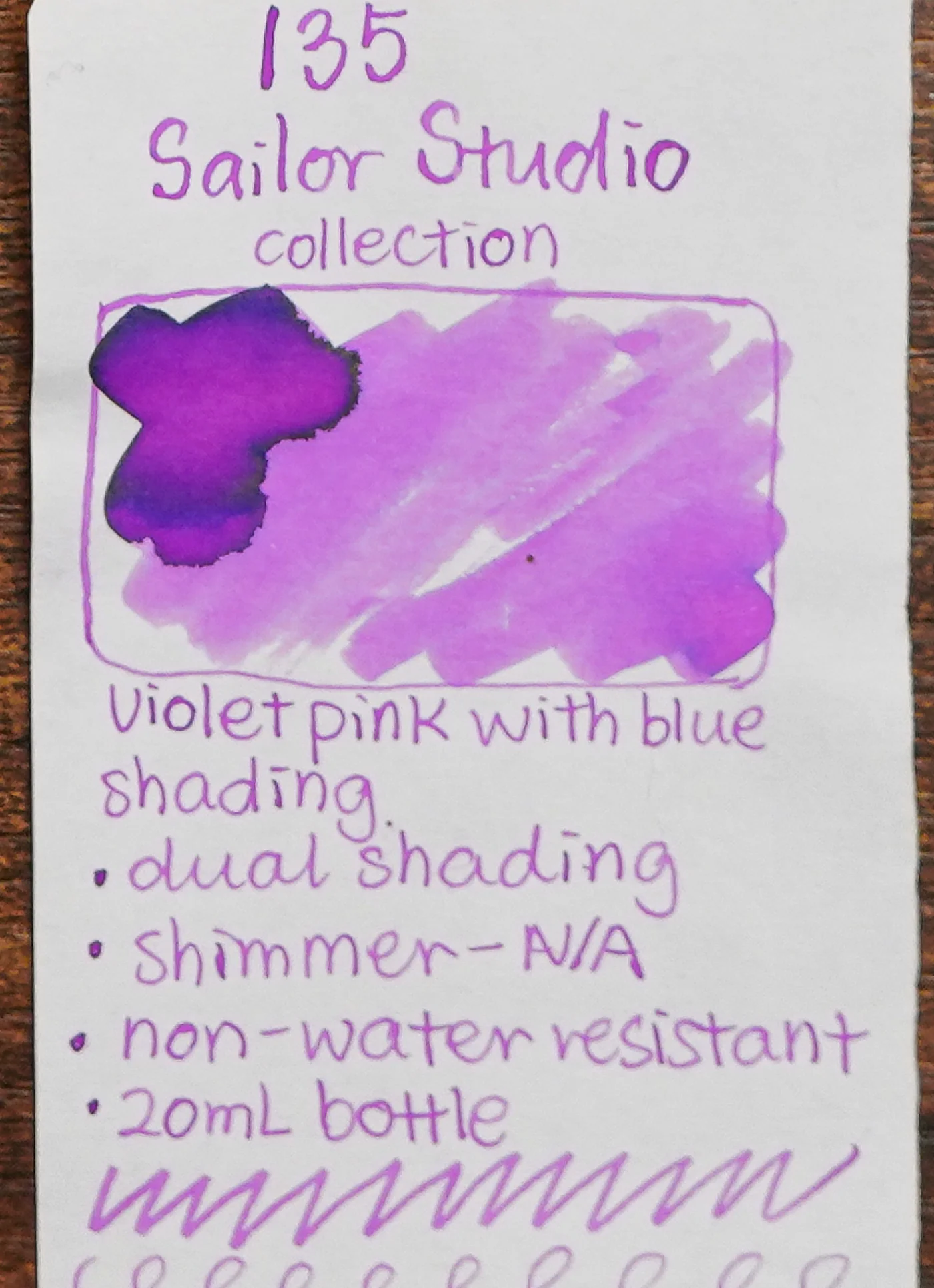 SAILOR - Ink Studio 20mL Bottle Ink  - Part I (#023 - #530) - Image 15