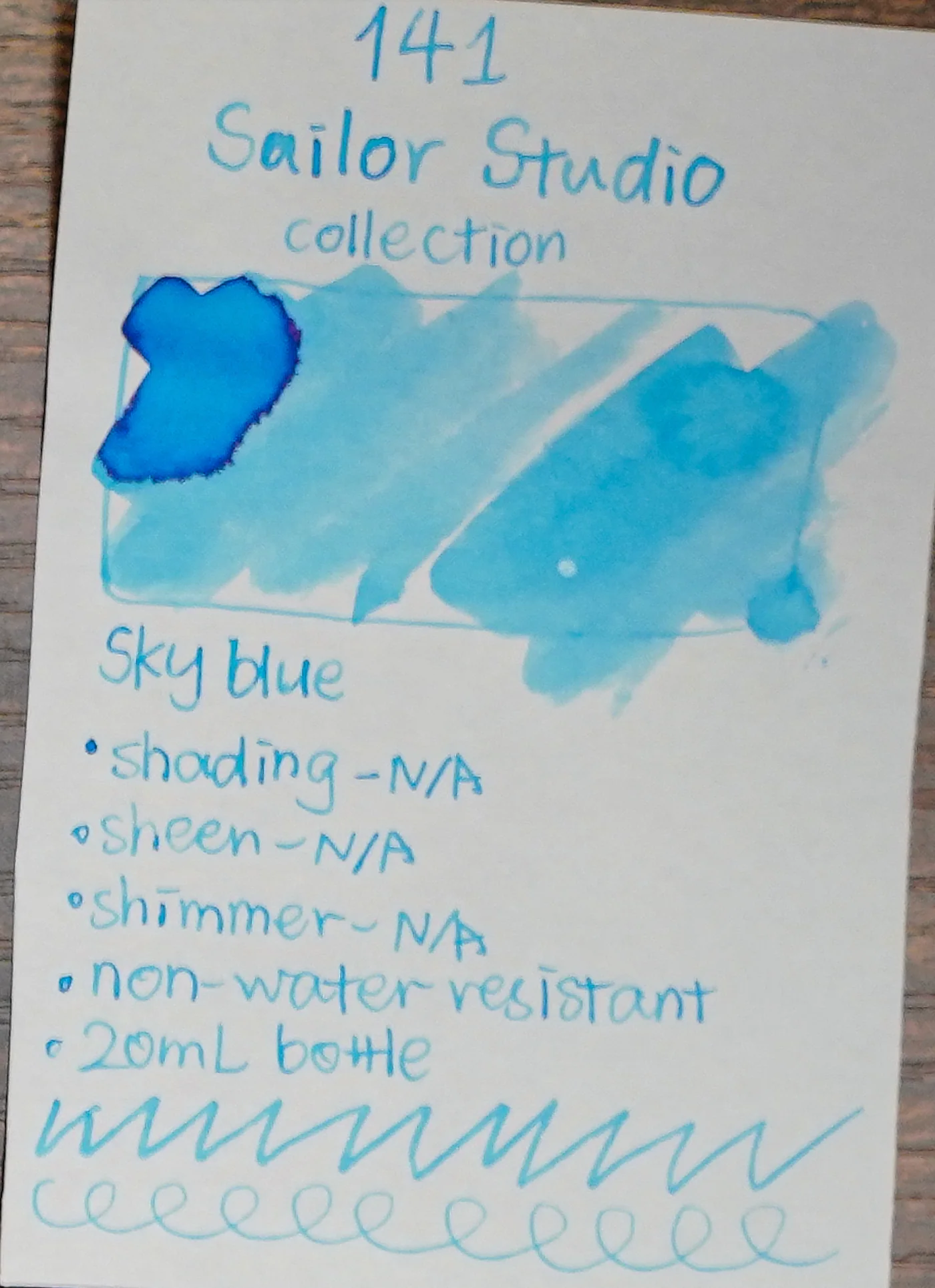 SAILOR - Ink Studio 20mL Bottle Ink  - Part I (#023 - #530) - Image 17