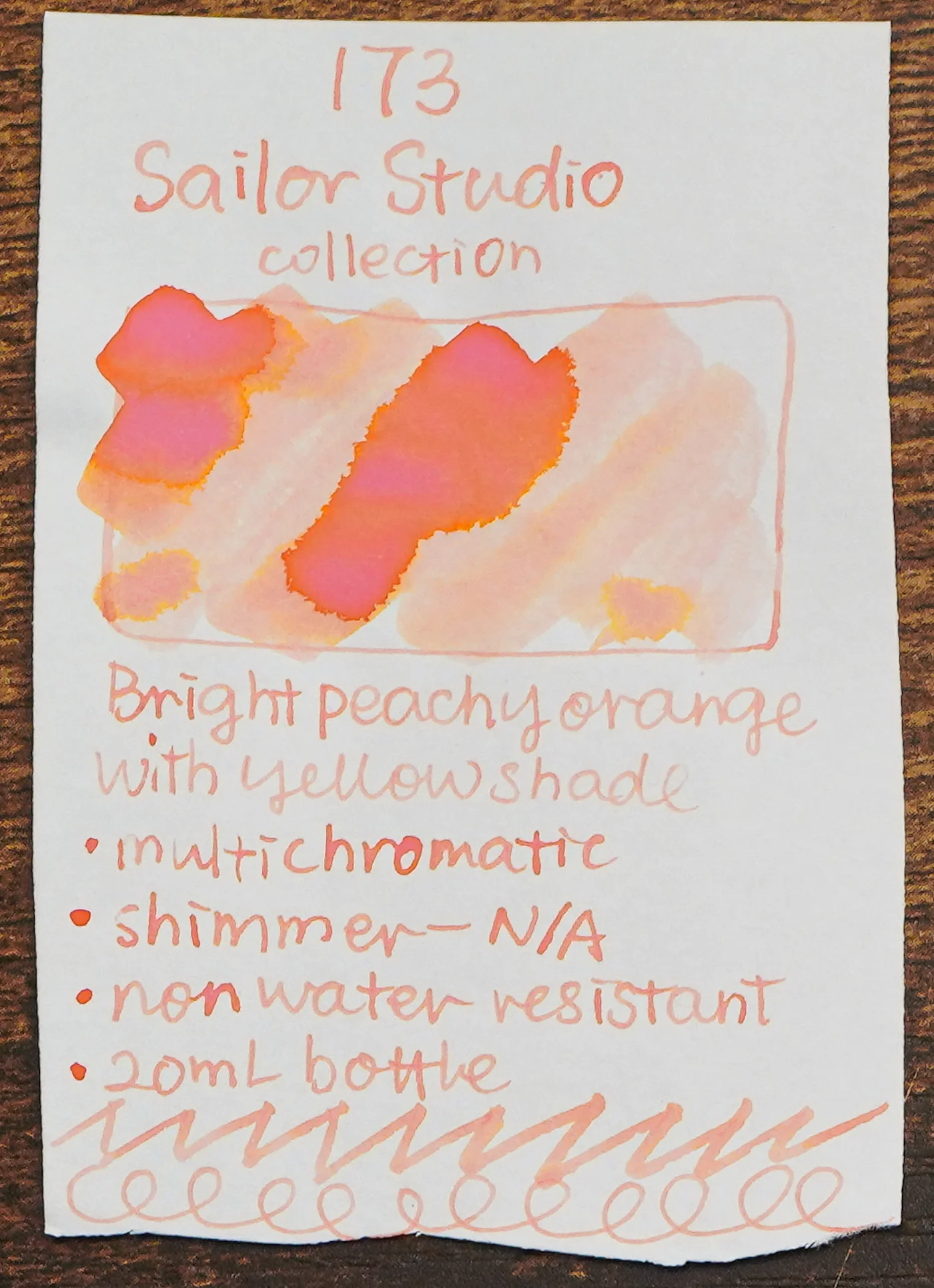 SAILOR - Ink Studio 20mL Bottle Ink  - Part I (#023 - #530) - Image 23