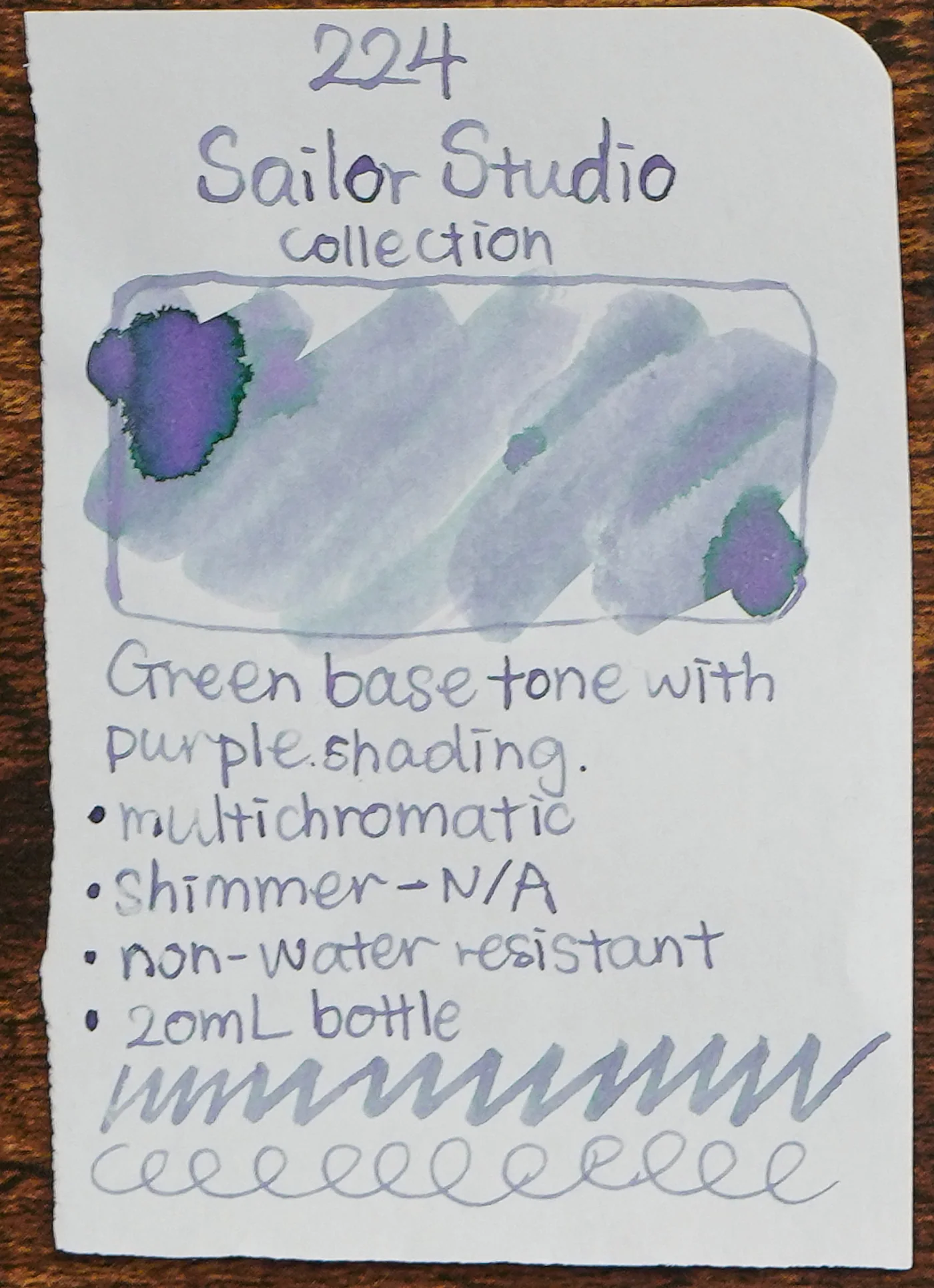 SAILOR - Ink Studio 20mL Bottle Ink  - Part I (#023 - #530) - Image 25