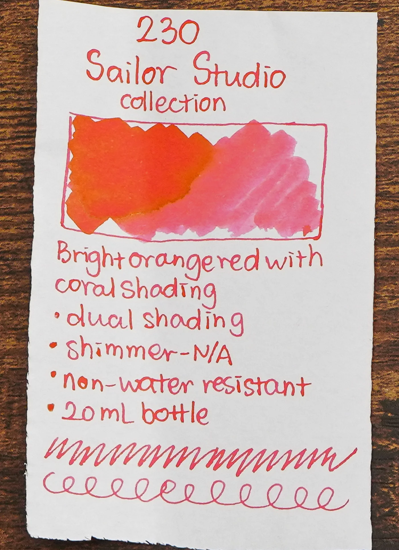 SAILOR - Ink Studio 20mL Bottle Ink  - Part I (#023 - #530) - Image 26