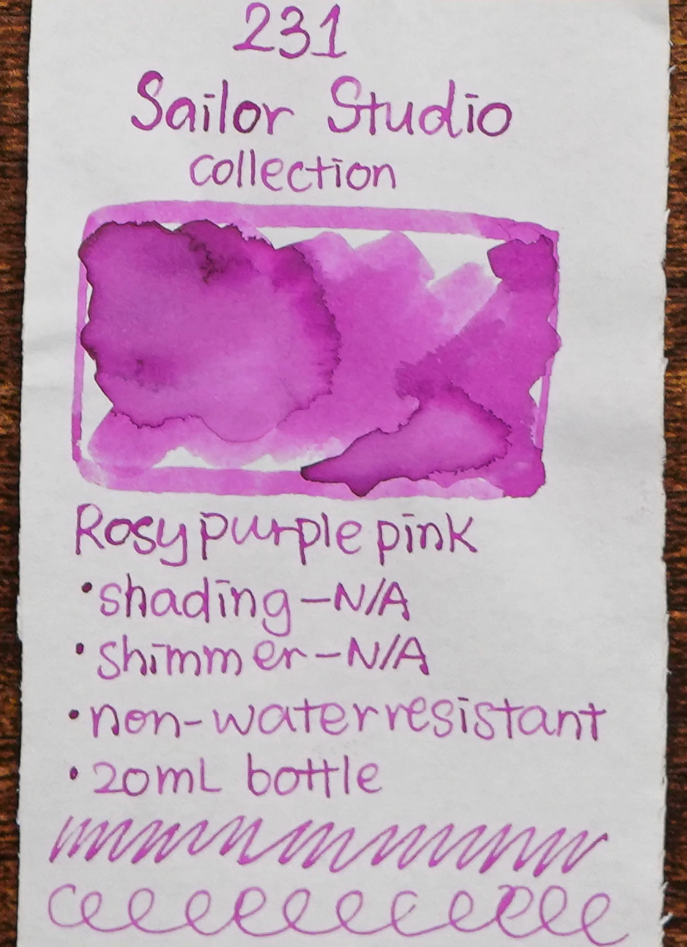 SAILOR - Ink Studio 20mL Bottle Ink  - Part I (#023 - #530) - Image 27