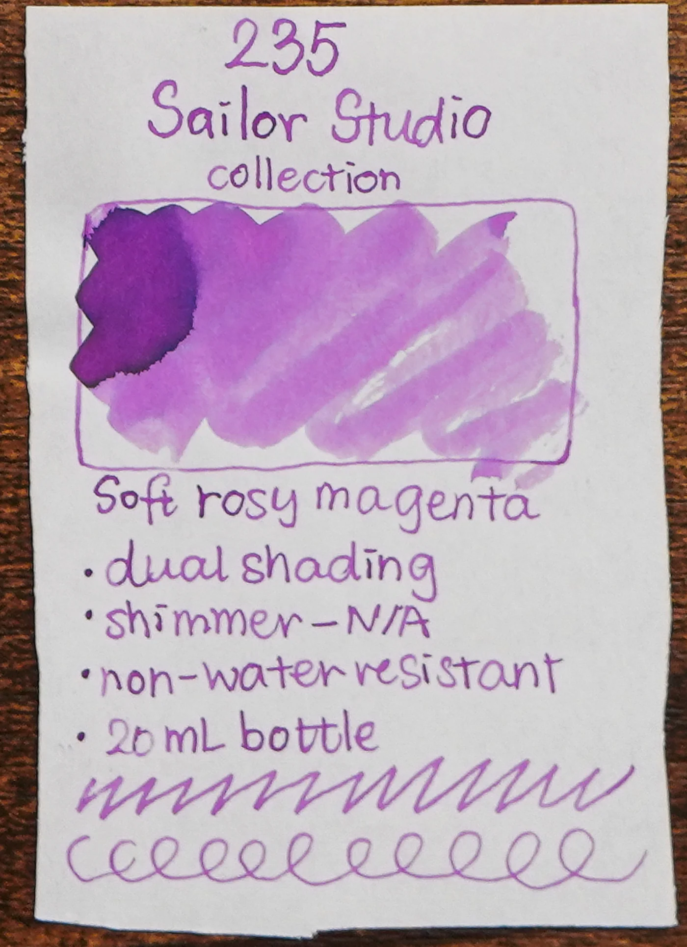 SAILOR - Ink Studio 20mL Bottle Ink  - Part I (#023 - #530) - Image 28