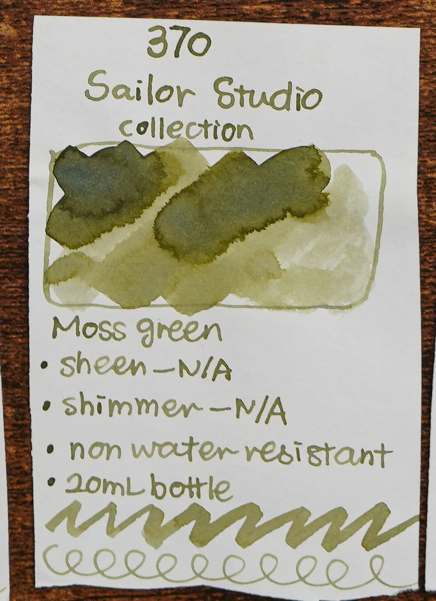 SAILOR - Ink Studio 20mL Bottle Ink  - Part I (#023 - #530) - Image 43