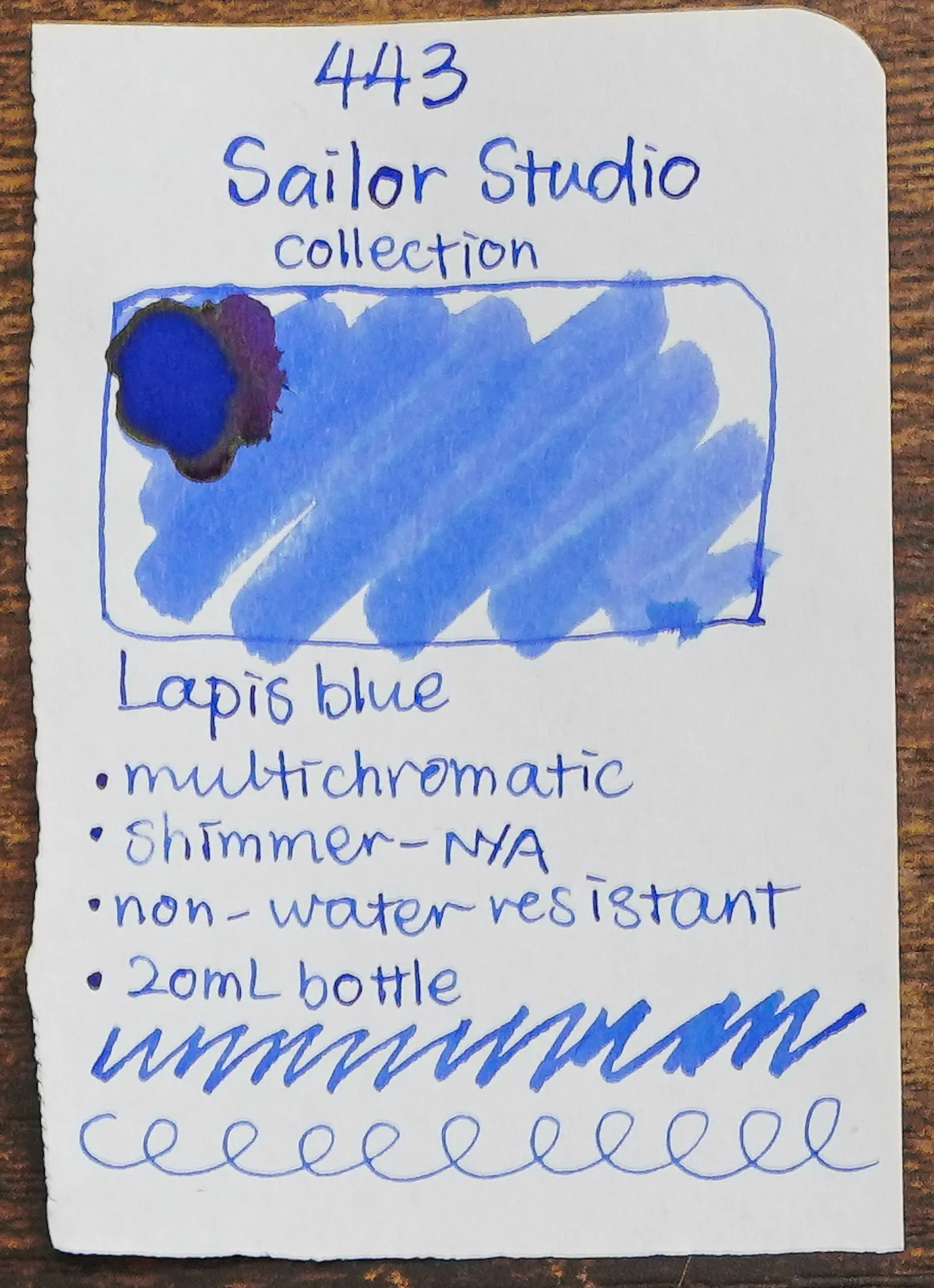 SAILOR - Ink Studio 20mL Bottle Ink  - Part I (#023 - #530) - Image 50