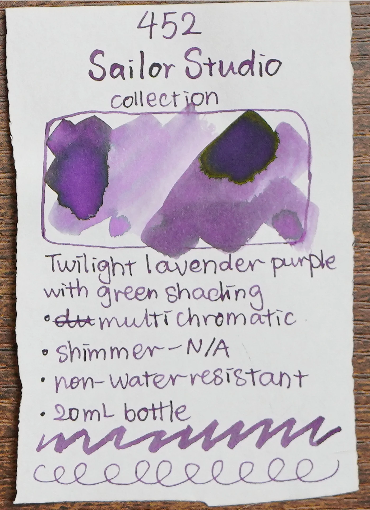 SAILOR - Ink Studio 20mL Bottle Ink  - Part I (#023 - #530) - Image 52