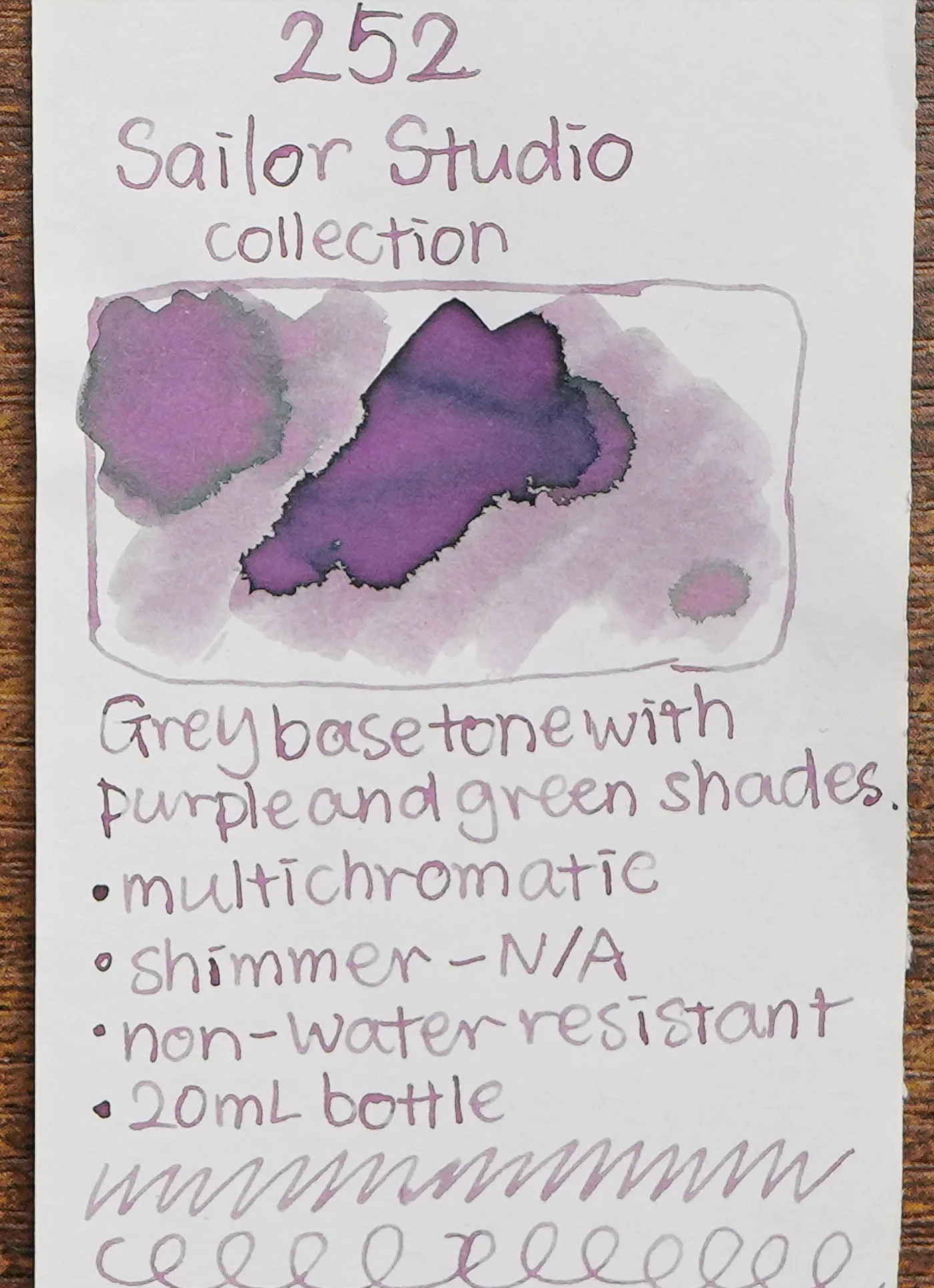 SAILOR - Ink Studio 20mL Bottle Ink  - Part I (#023 - #530) - Image 83