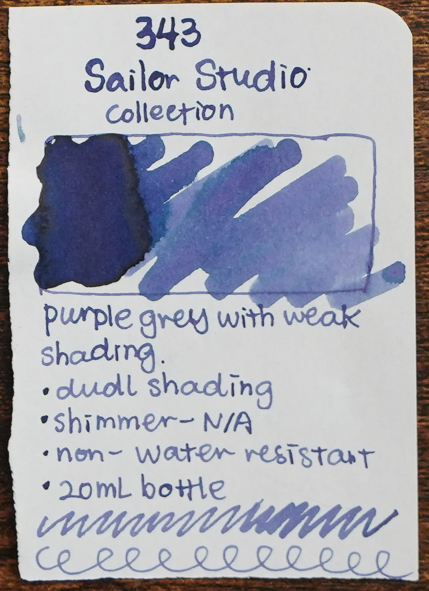 SAILOR - Ink Studio 20mL Bottle Ink  - Part I (#023 - #530) - Image 91