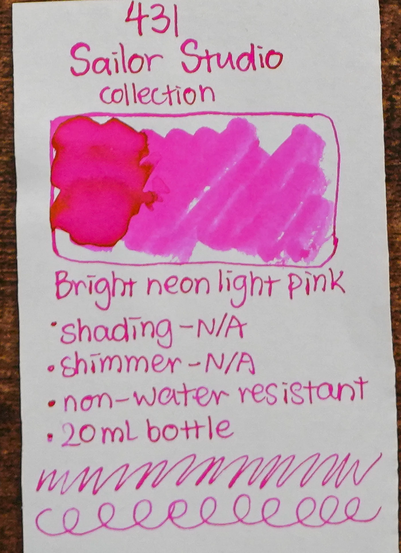 SAILOR - Ink Studio 20mL Bottle Ink  - Part I (#023 - #530) - Image 95