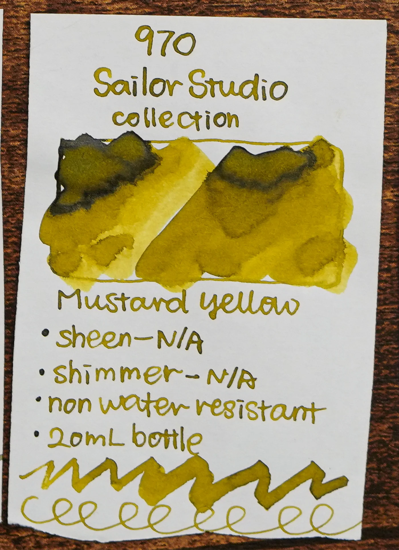 SAILOR - Ink Studio 20mL Bottle Ink  - Part II (#540 ~ #973) - Image 102