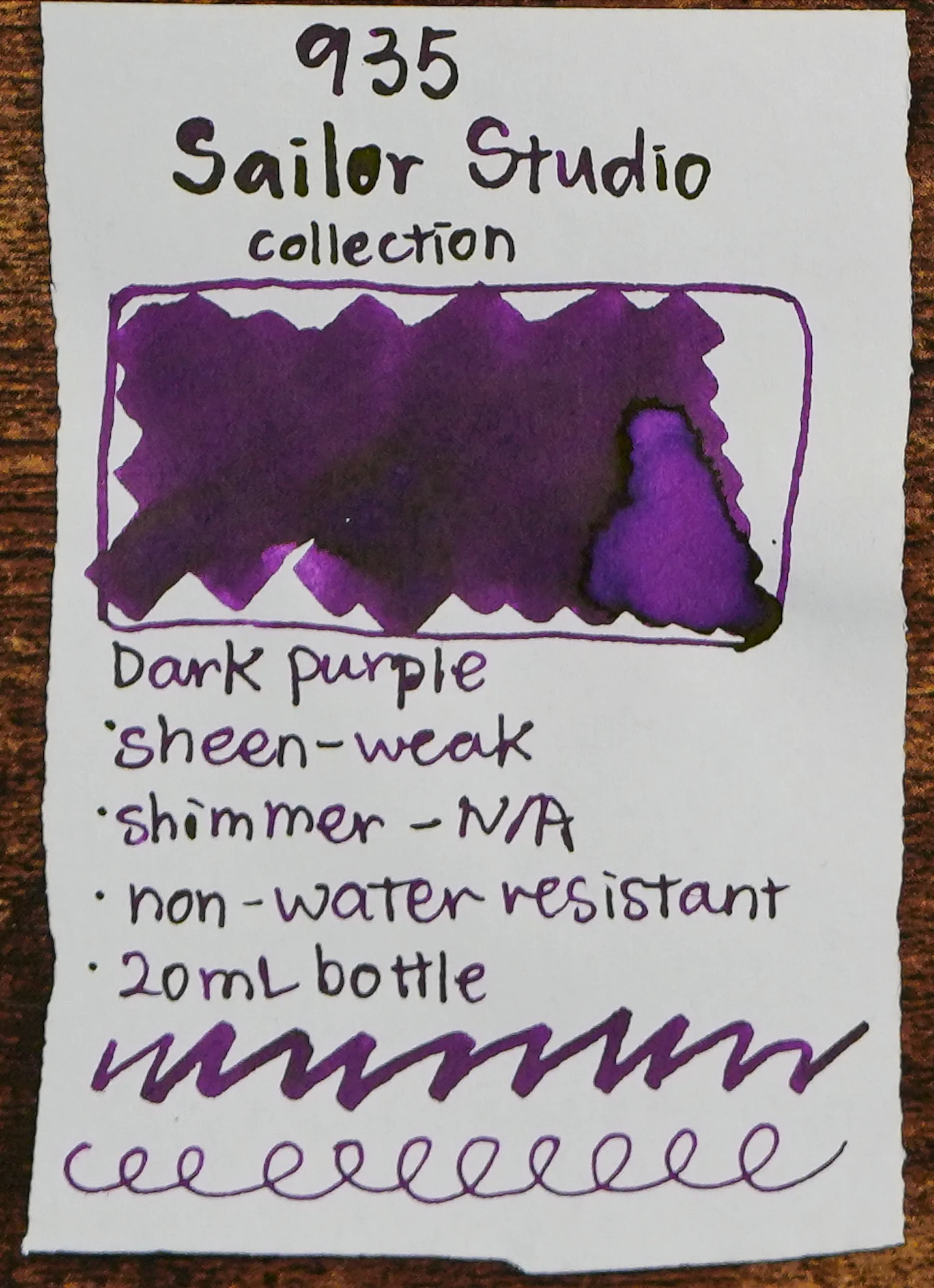SAILOR - Ink Studio 20mL Bottle Ink  - Part II (#540 ~ #973) - Image 104