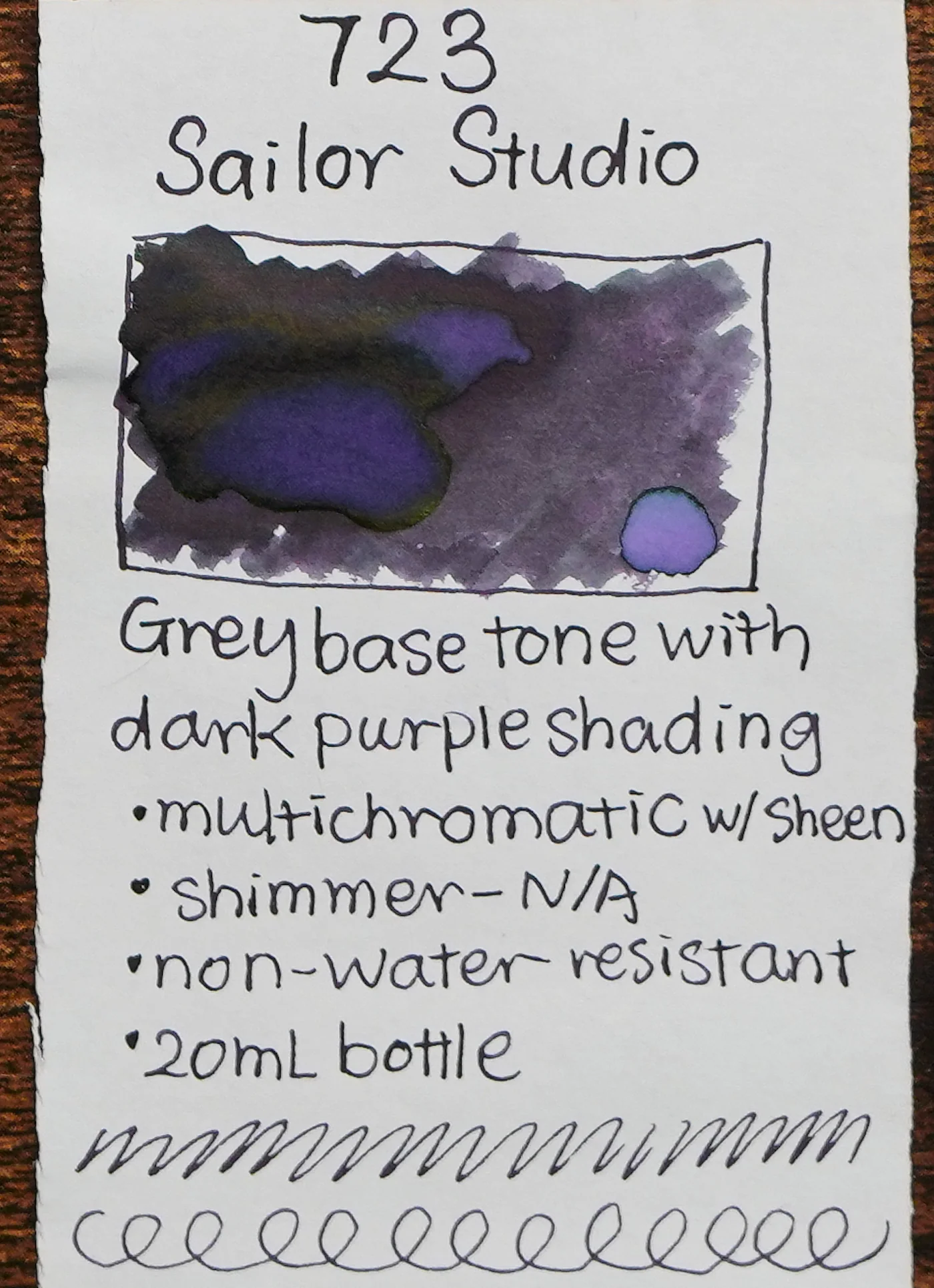 SAILOR - Ink Studio 20mL Bottle Ink  - Part II (#540 ~ #973) - Image 23
