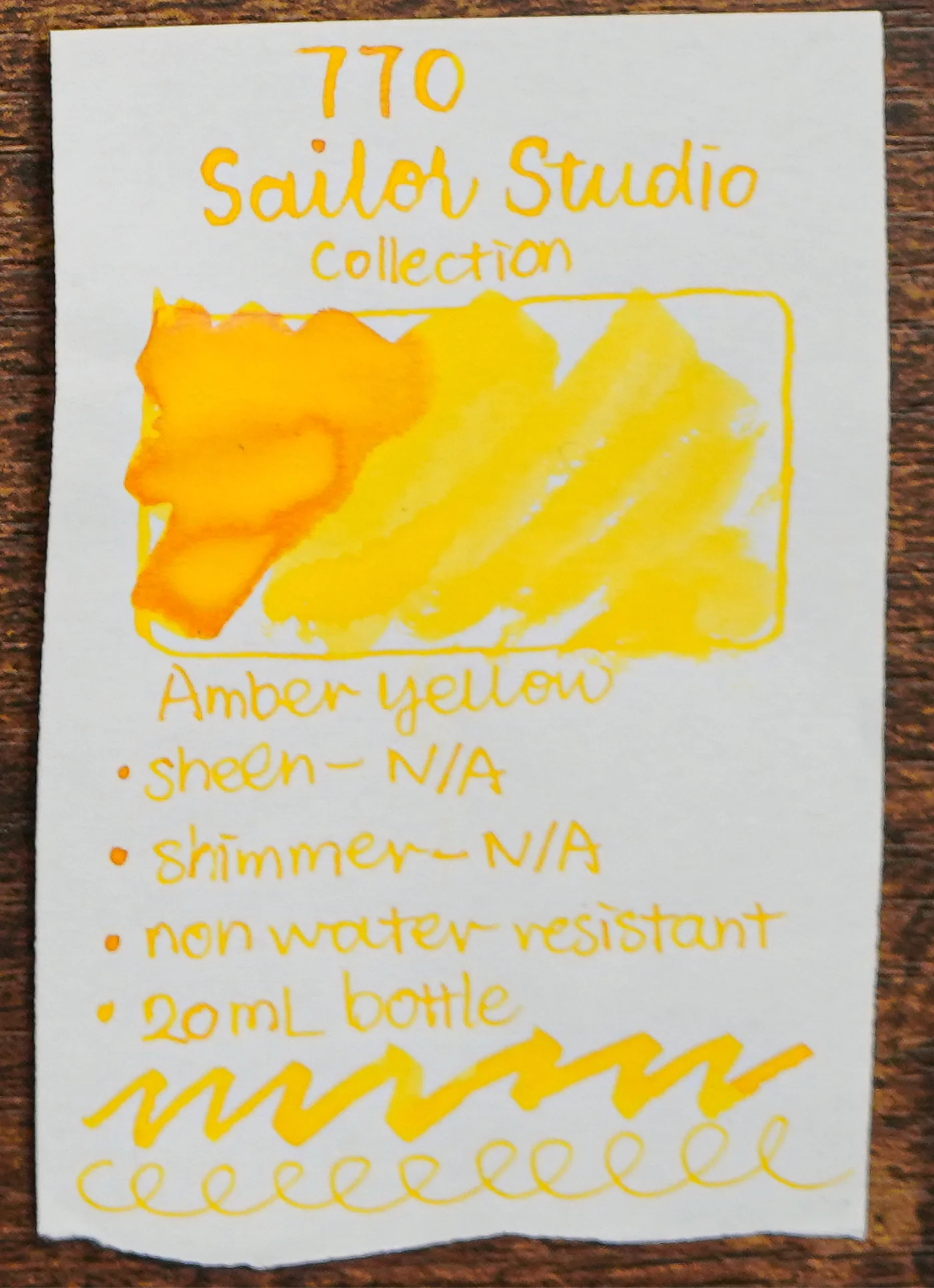 SAILOR - Ink Studio 20mL Bottle Ink  - Part II (#540 ~ #973) - Image 85
