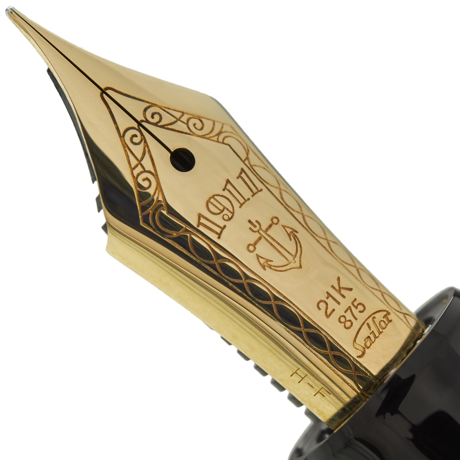 SAILOR PEN - 1911L 21k Gold - BLACK & GOLD - Image 4