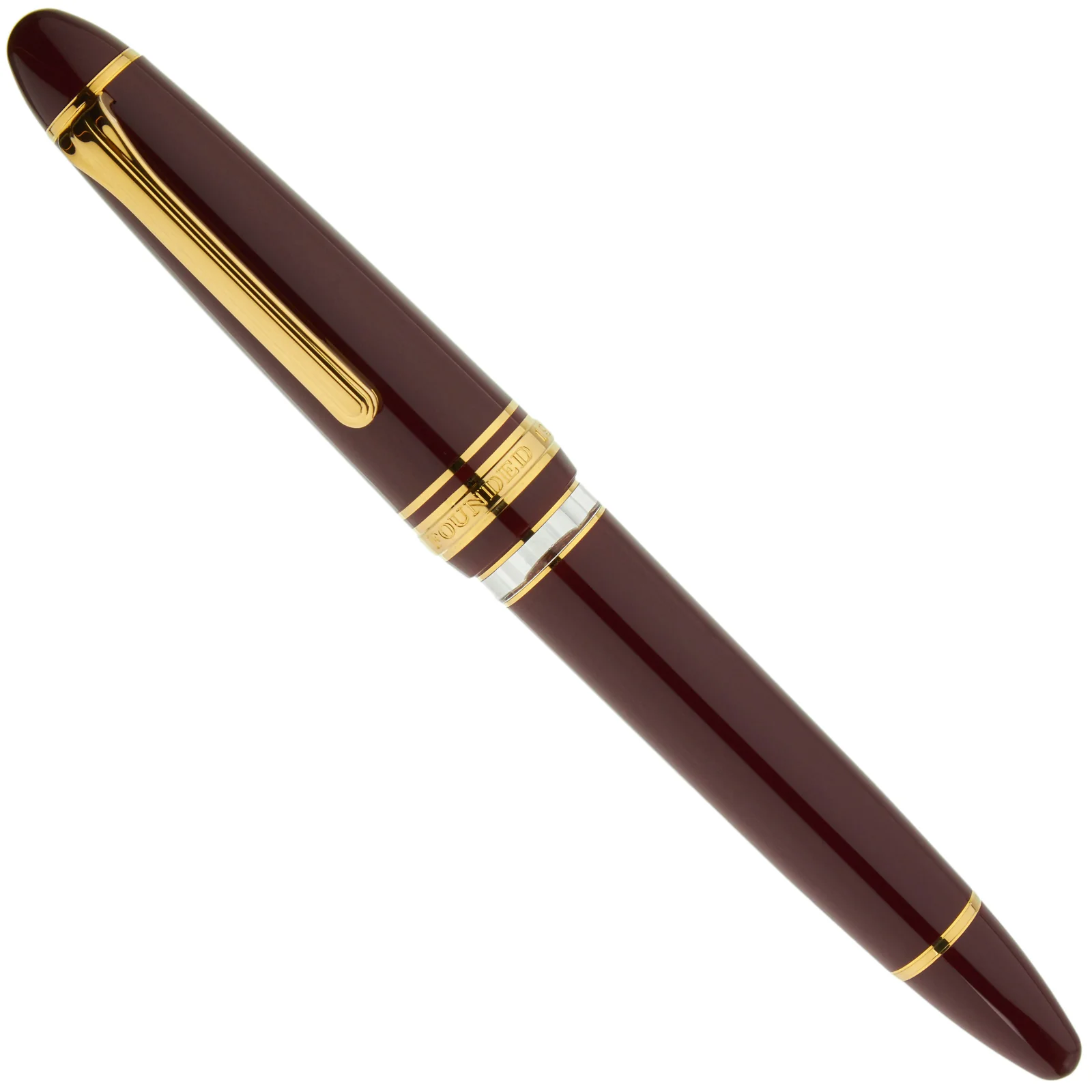 SAILOR PEN - 1911L REALO 21k Gold Fountain Pen - Maroon - Image 2