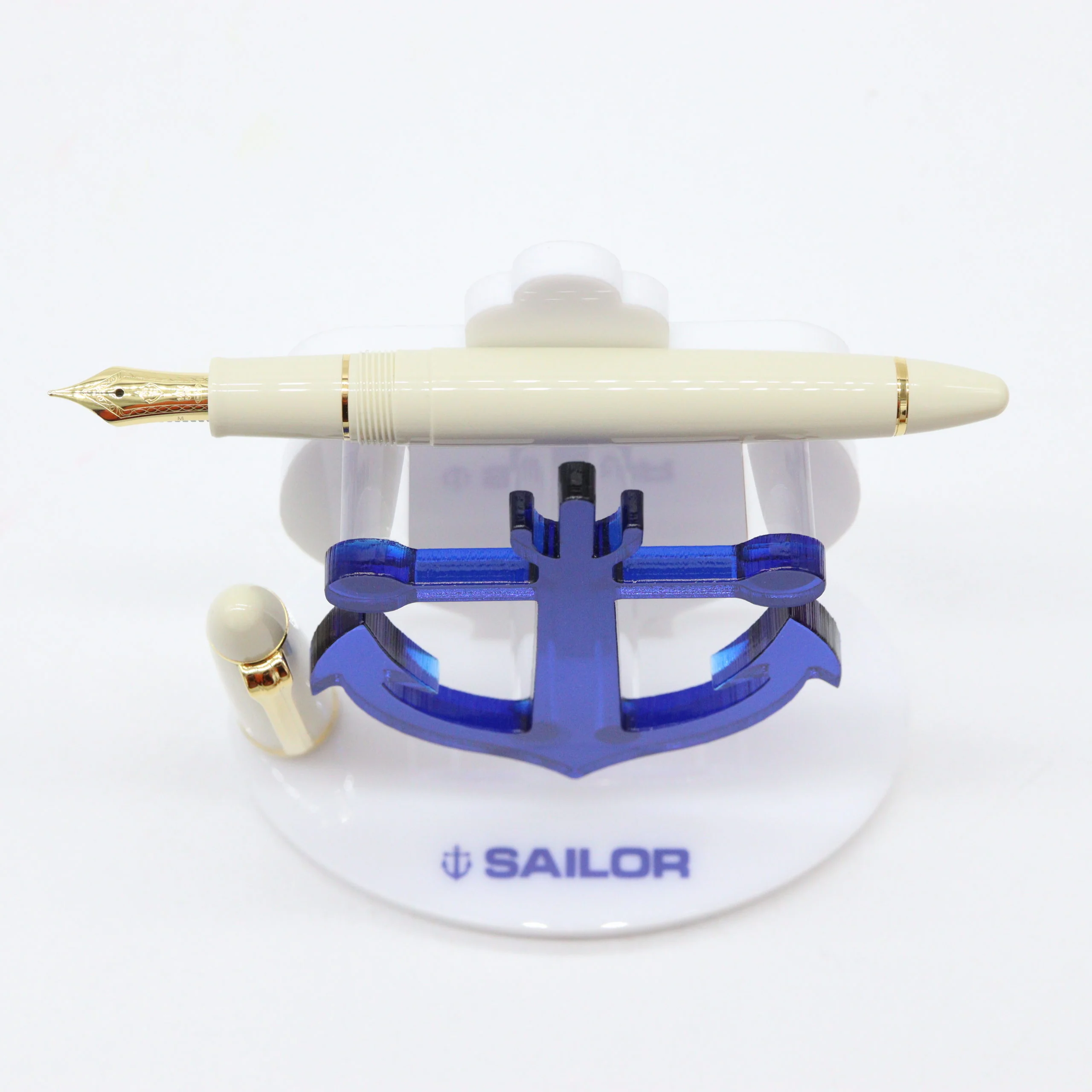 SAILOR PEN - 1911S Fountain Pen - 14K Gold Nib - Ivory and Gold Trim - Image 2