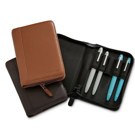 SAILOR PEN - 5 Pen Leather Zipper Pouch - Image 3