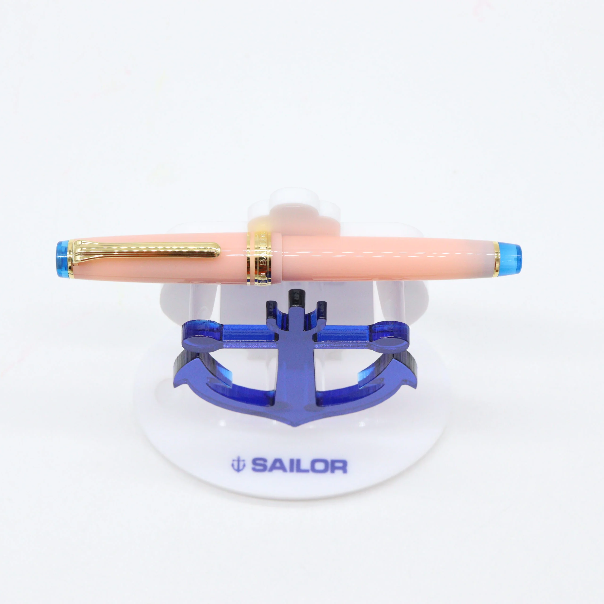 SAILOR PEN - LIMITED EDITION PROFESSIONAL GEAR Slim 14k Gold Nib - MANYO Fountain Pen Set - Cherry Blossoms (Sakura-Konagi) - Image 4