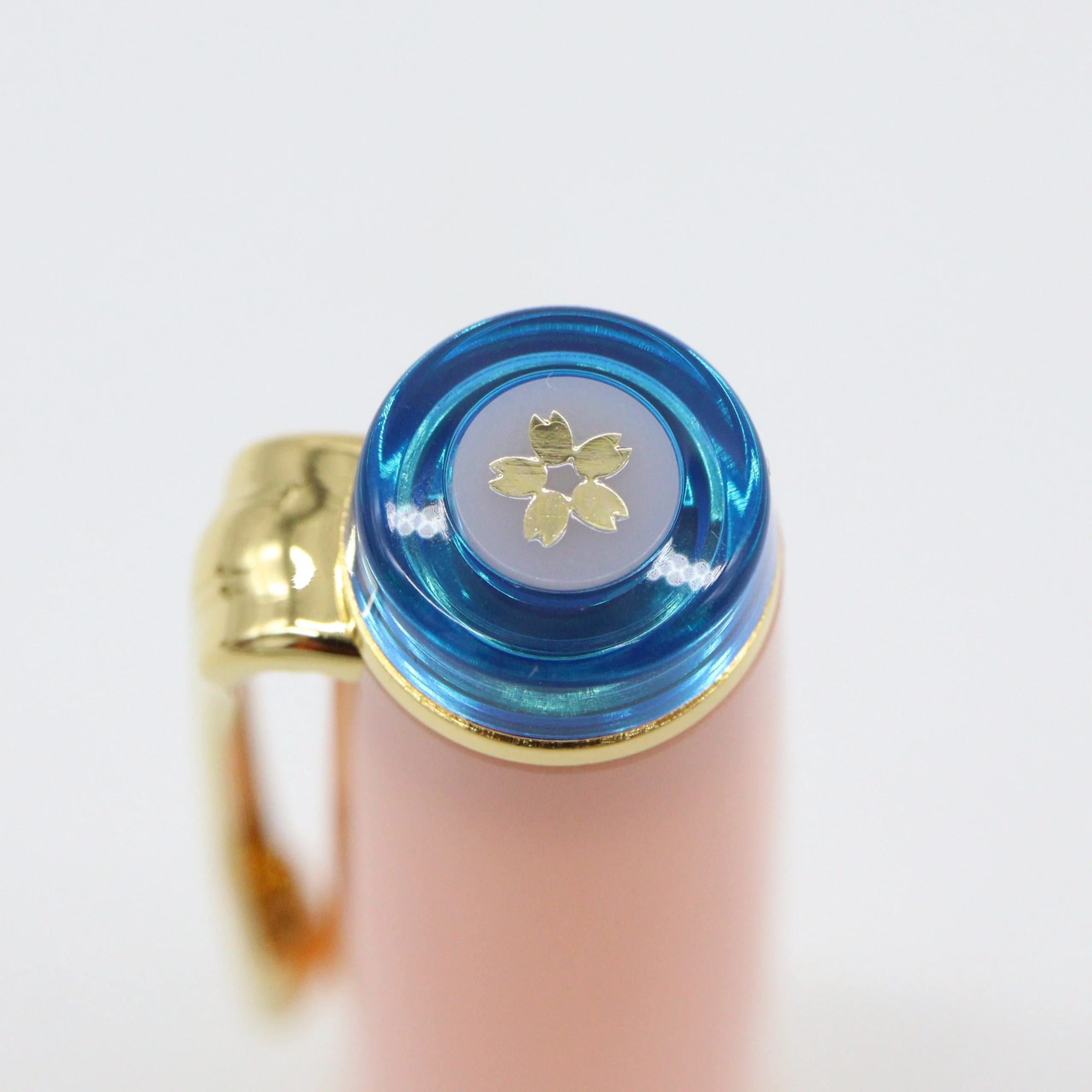 SAILOR PEN - LIMITED EDITION PROFESSIONAL GEAR Slim 14k Gold Nib - MANYO Fountain Pen Set - Cherry Blossoms (Sakura-Konagi) - Image 5