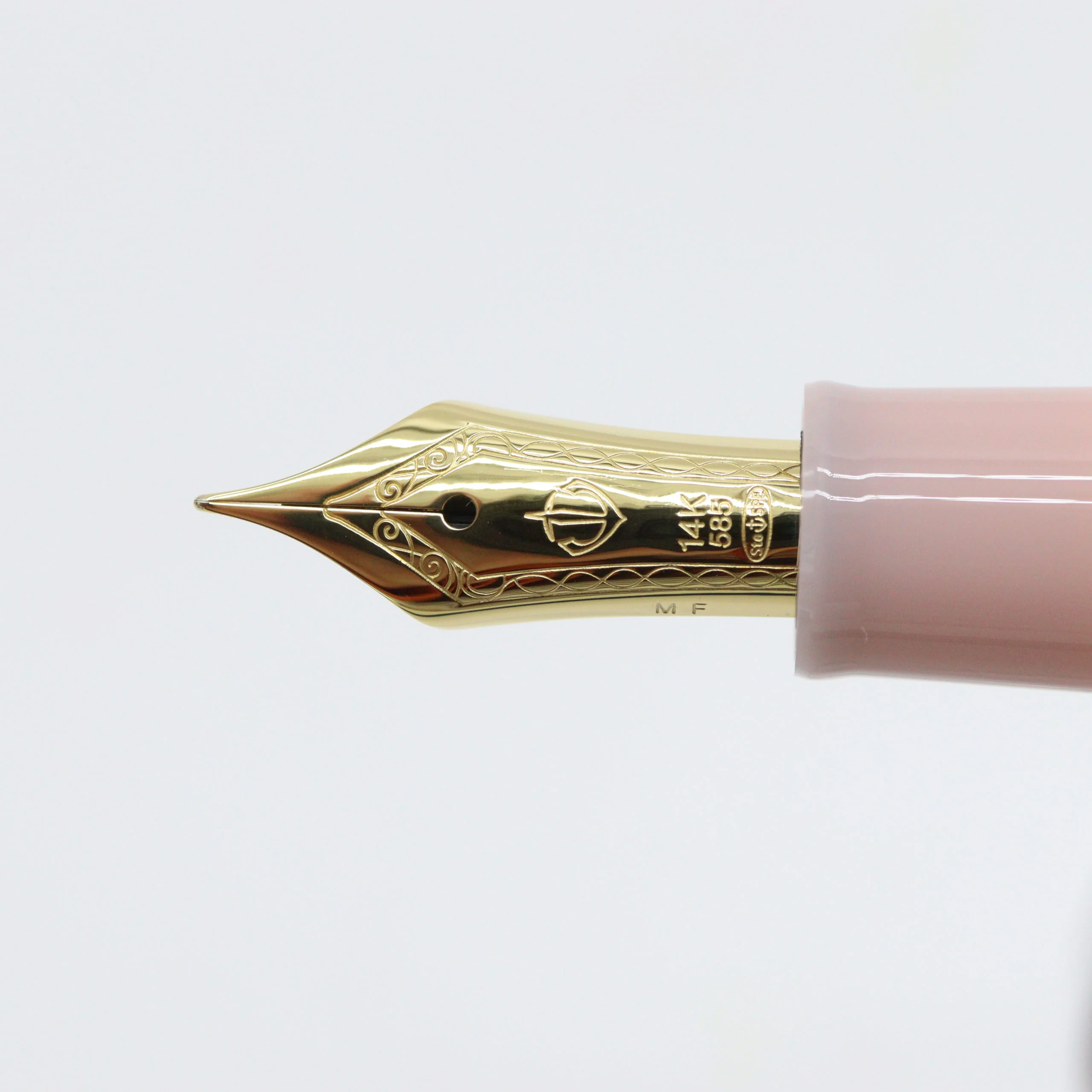 SAILOR PEN - LIMITED EDITION PROFESSIONAL GEAR Slim 14k Gold Nib - MANYO Fountain Pen Set - Cherry Blossoms (Sakura-Konagi) - Image 6