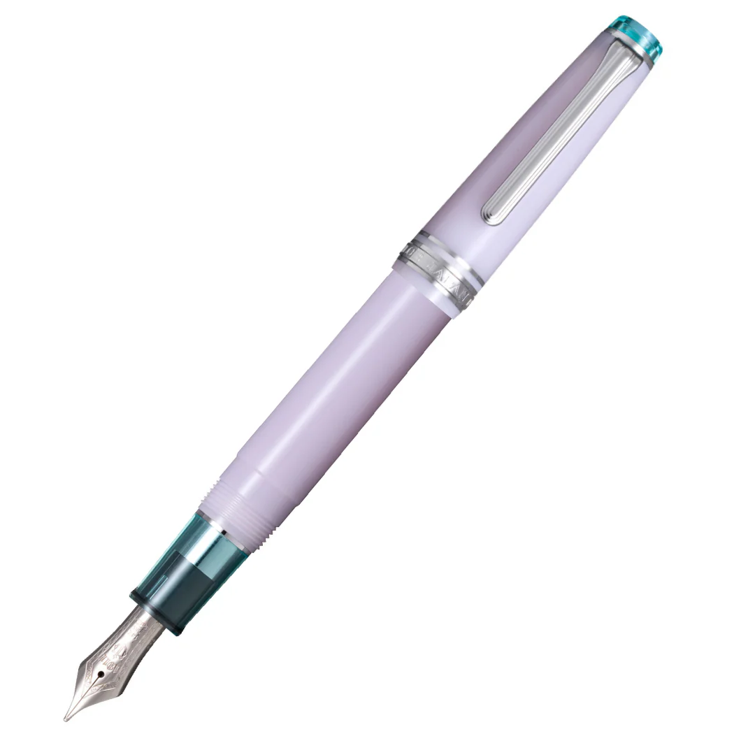 SAILOR PEN - LIMITED EDITION PROFESSIONAL GEAR Slim 14k Gold Nib - MANYO Fountain Pen Set - Willow (Nekoyanagi-Haha) - Image 2