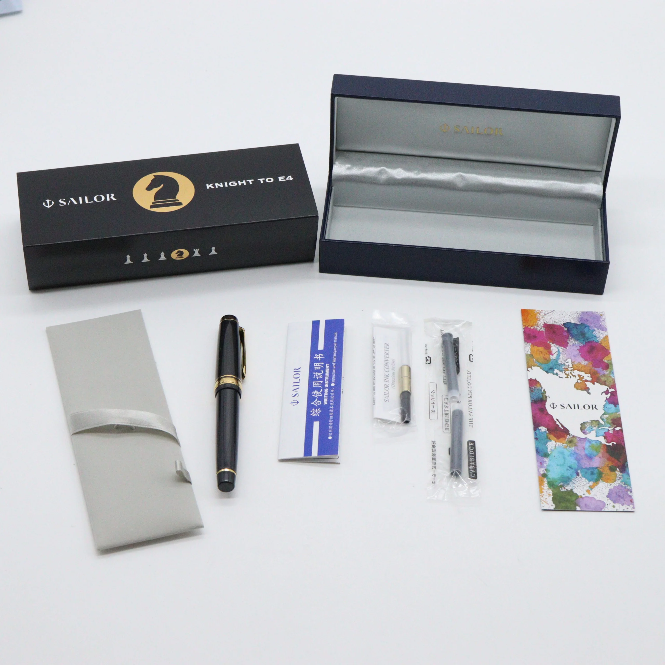 SAILOR PEN - PRO GEAR FOUNTAIN PEN - KNIGHT TO E4 - LIMITED EDITION - Image 10
