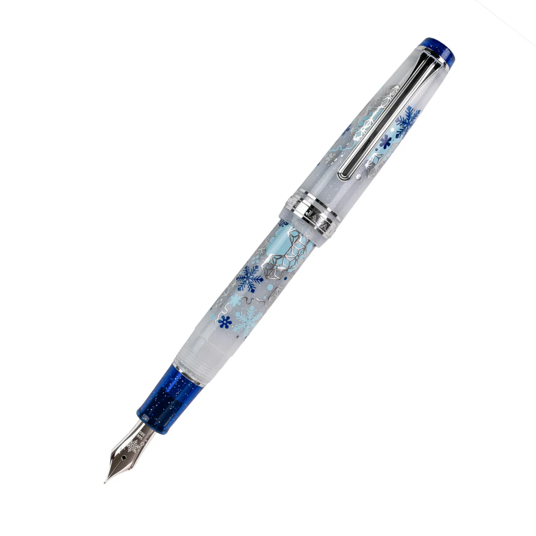 SAILOR PEN - Pro Gear Slim 14k Gold Fountain Pen - Sailor x PLUS Limited Edition - First Snow