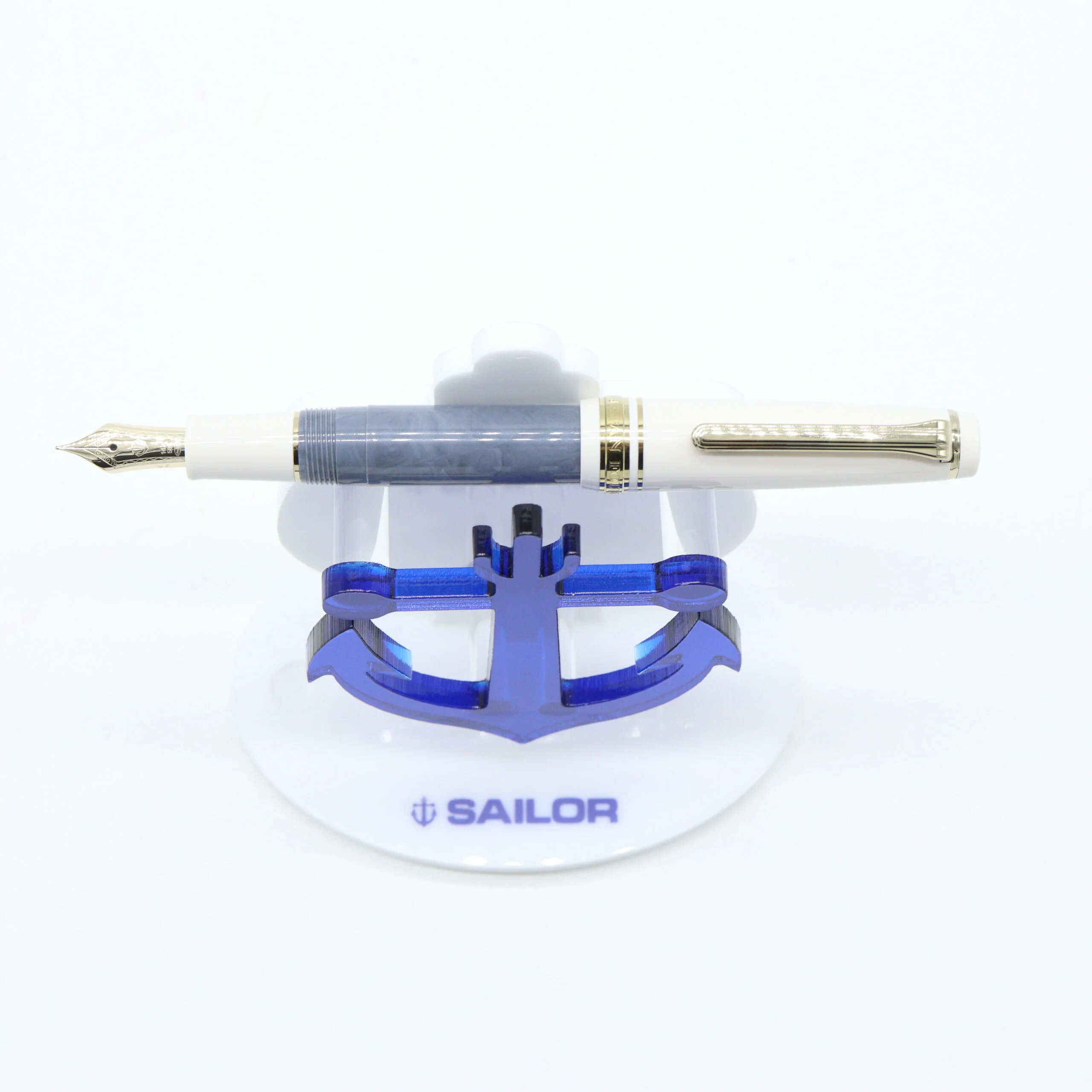 SAILOR PEN - Pro Gear Slim Mini Fountain Pen - 14K Gold - RENCONTRE Collection - Gris Fir - Iron Grey - Image 3