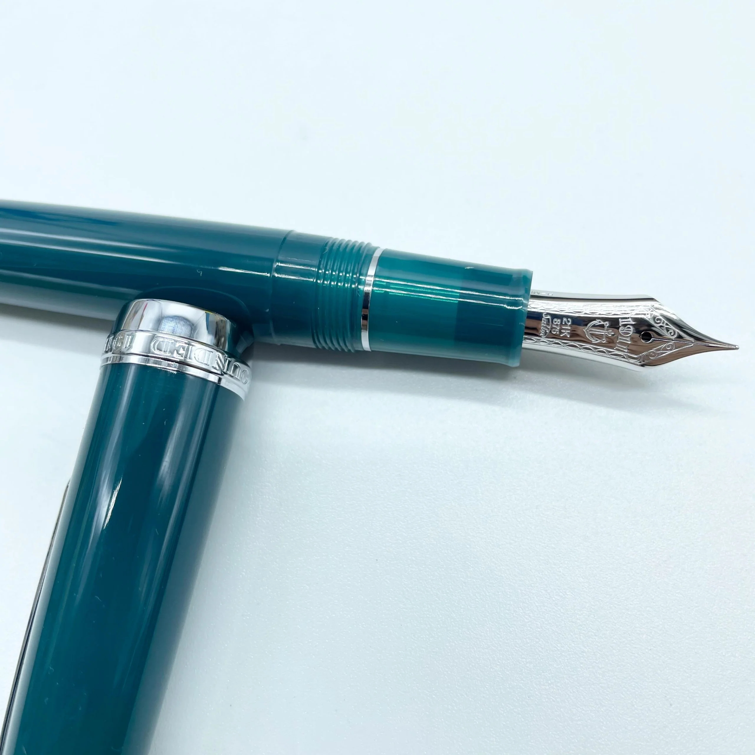 SAILOR PEN - Professional Gear 21K Gold Nib Fountain Pen - Special Edition "Ocean Blue" - Image 4