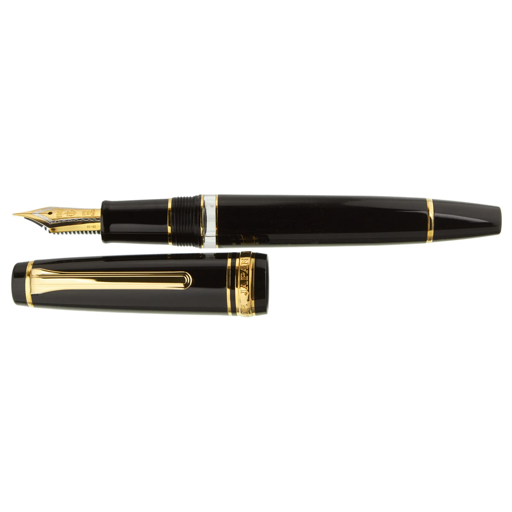 SAILOR PEN - Professional Gear Realo 21k Gold Bicolor - Black Fountain Pen - Image 3