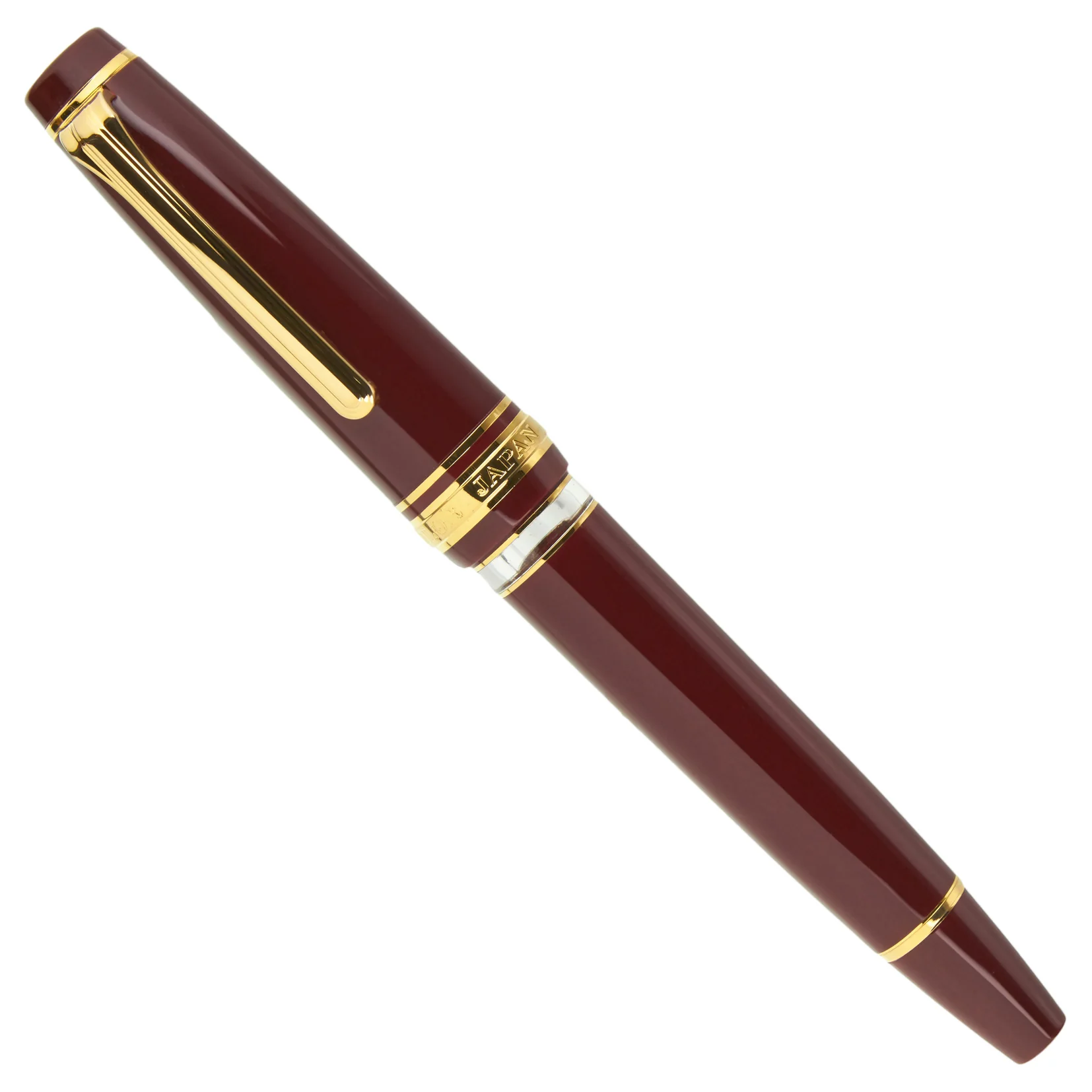 SAILOR PEN - Professional Gear Realo 21k Gold Bicolor - Maroon Fountain Pen - Image 2