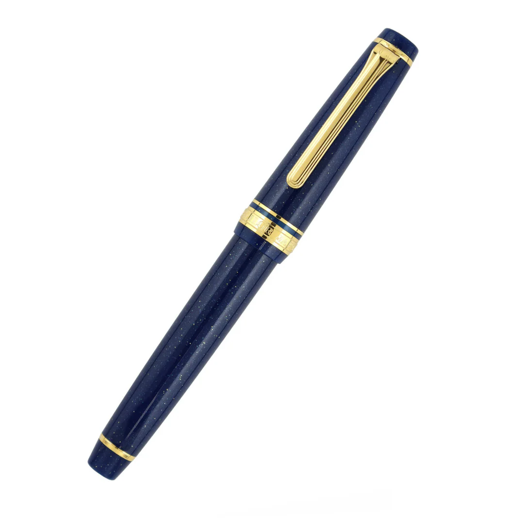 SAILOR PEN - Professional Gear Slim 14K Gold Fountain Pen - Fairy Tale Series "Navy Blue (Vega)" - Image 2