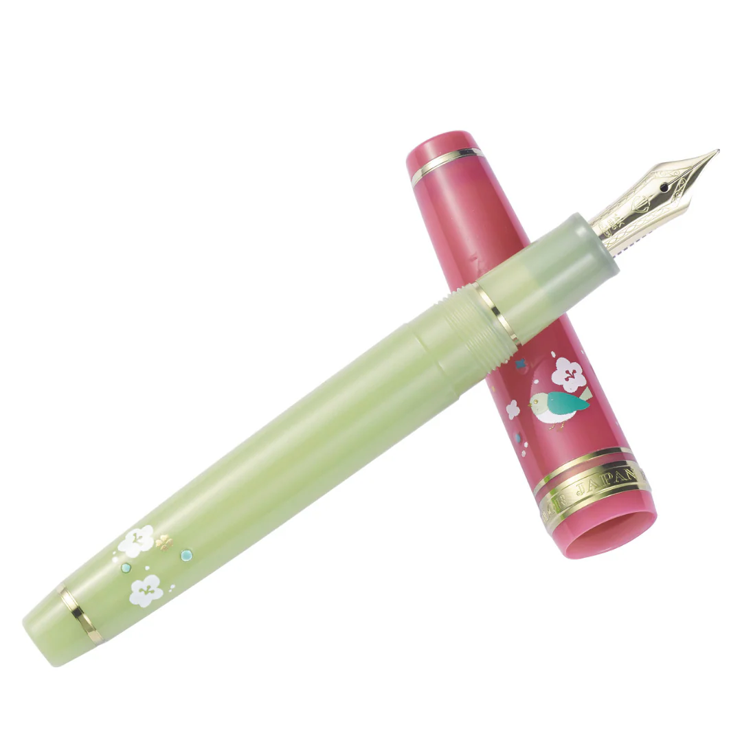 SAILOR PEN - Professional Gear Slim 14k Gold Fountain Pen - Princess Raden - Princess Uguisu - Image 2