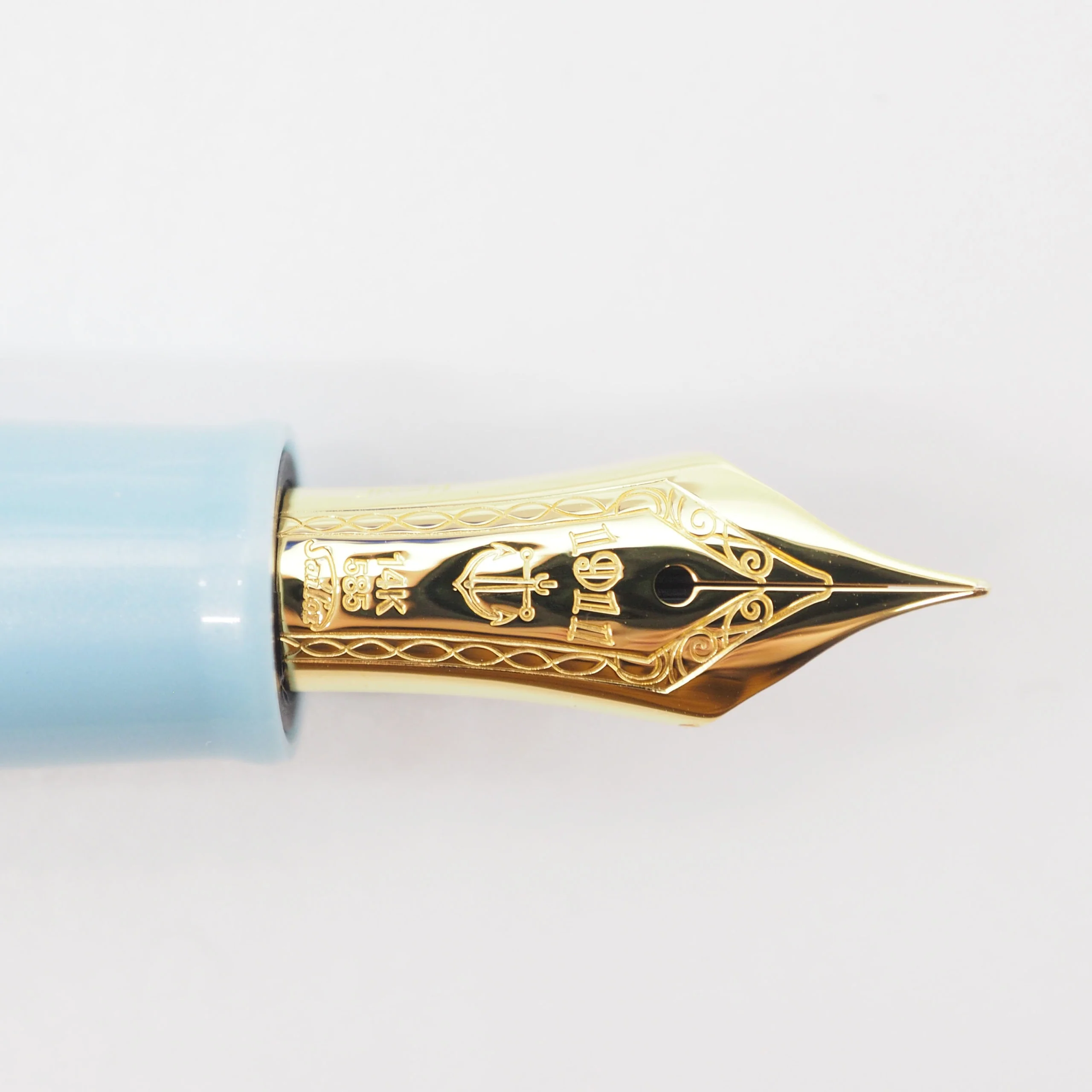 SAILOR PEN - Professional Gear Slim 14K Gold Fountain Pen - Fairy Tale Series "Grateful Crane" - Image 3