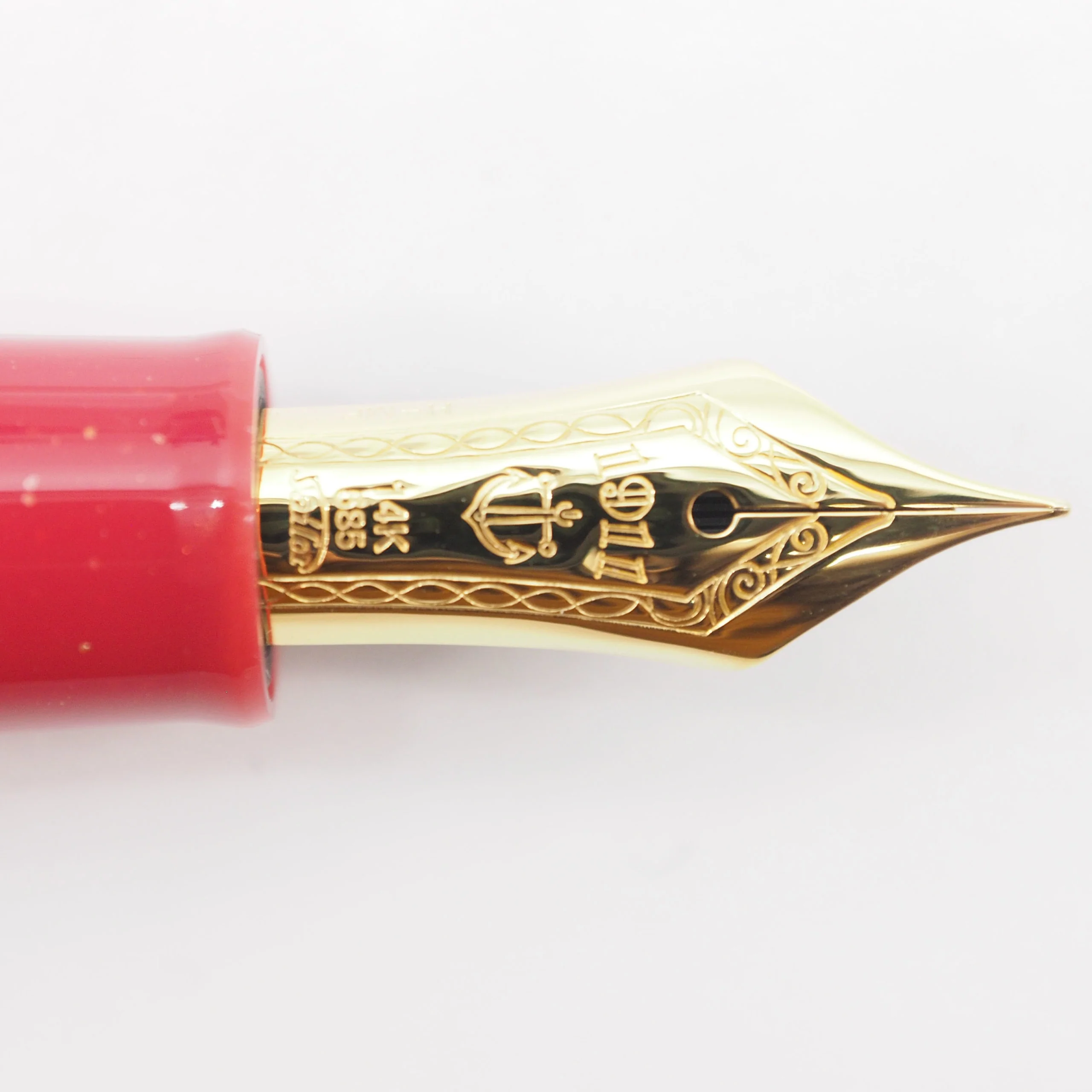SAILOR PEN - Professional Gear Slim 14K Gold Fountain Pen - Fairy Tale Series "Ruby Red (Princess Kaguya)" - Image 5