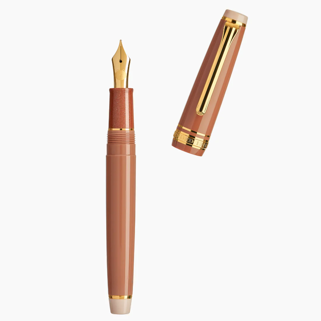 SAILOR - PRO GEAR SLIM - LINE FRIENDS 'BROWN' - FOUNTAIN PEN - 14 K GOLD - Image 3