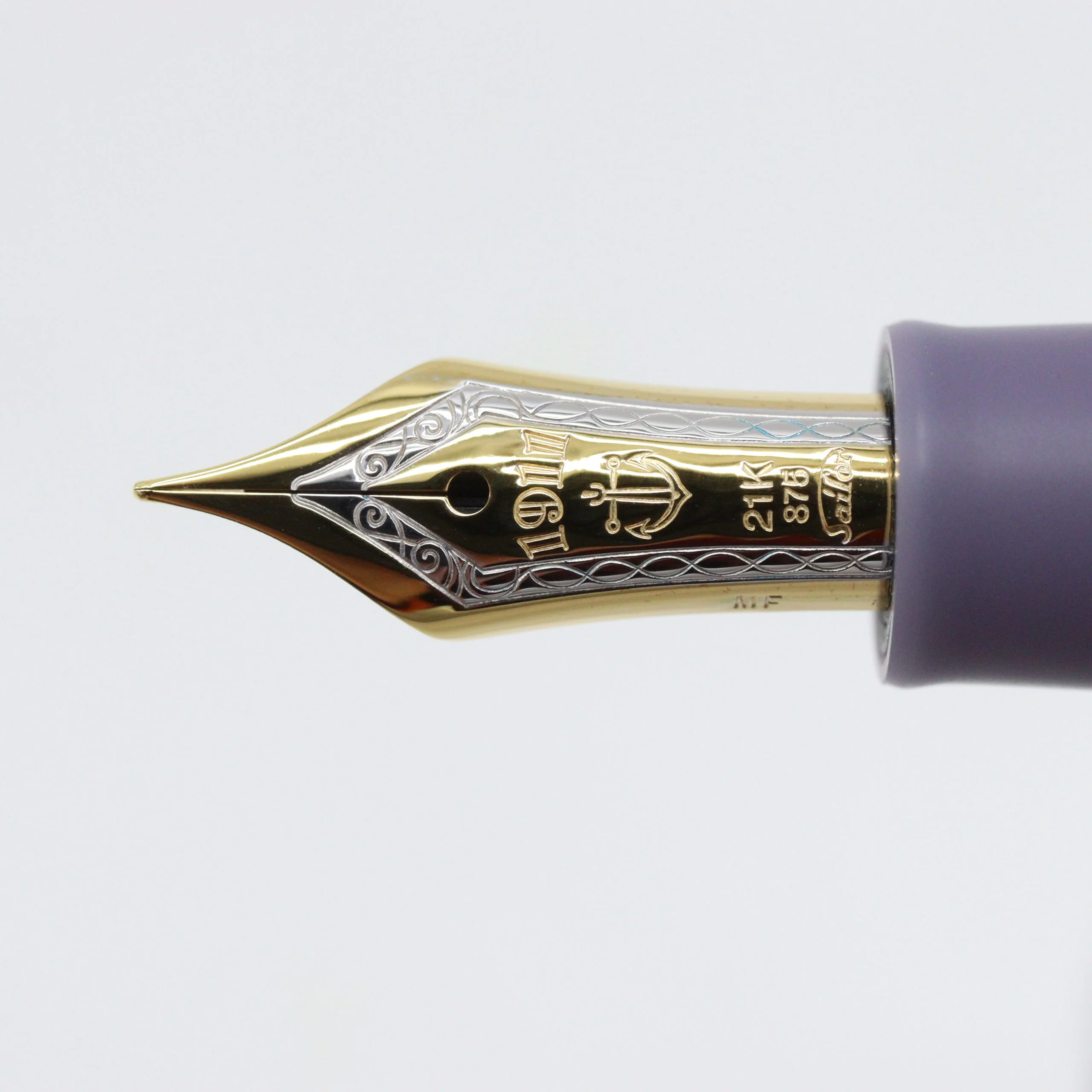 SAILOR PEN - PROFESSIONAL GEAR Slim Fountain Pen - 21k Gold Nib - The Sound of Rain - Autumn Drizzle - Image 4