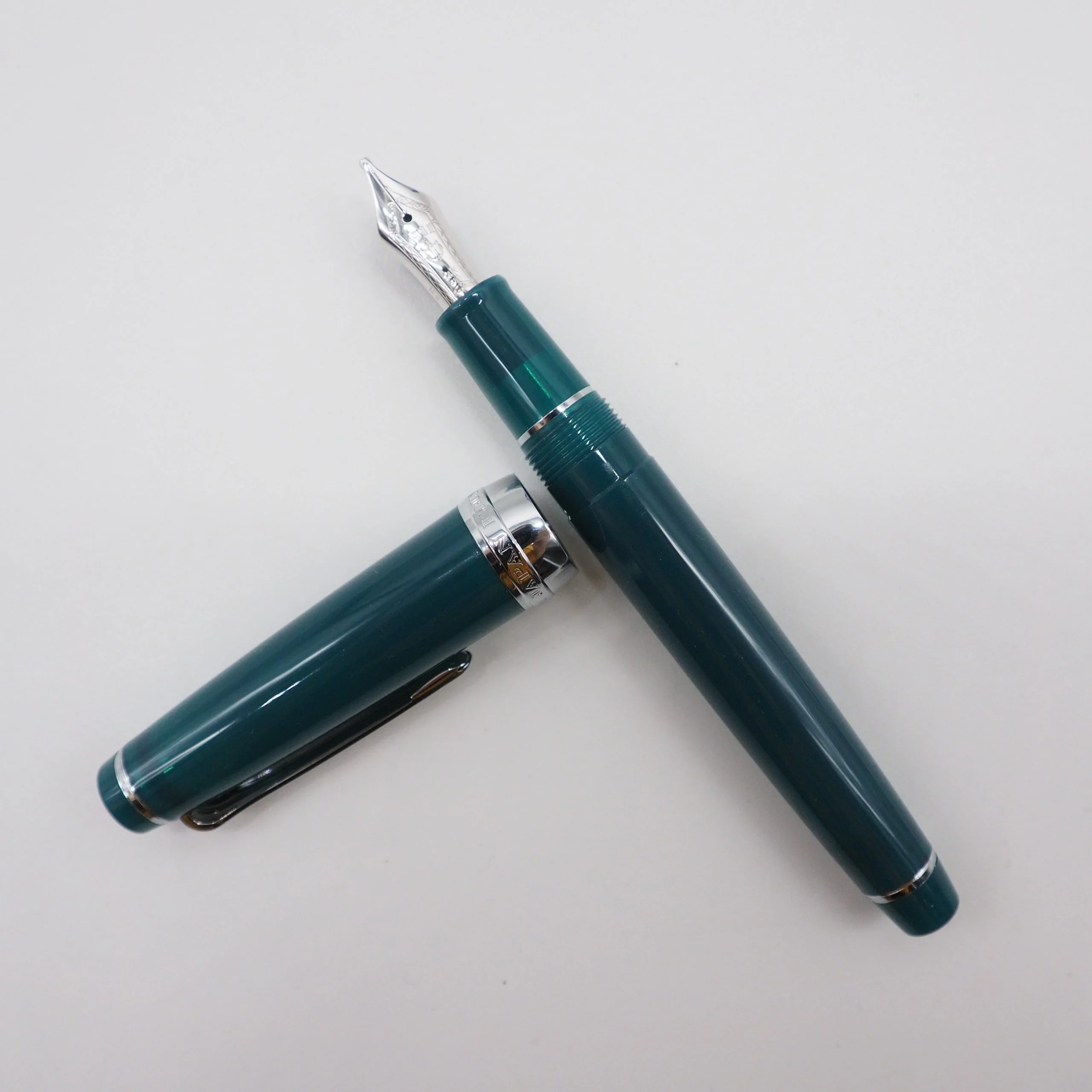 SAILOR PEN - Professional Gear Slim 14K Gold Fountain Pen - "Ocean Blue" - Image 3