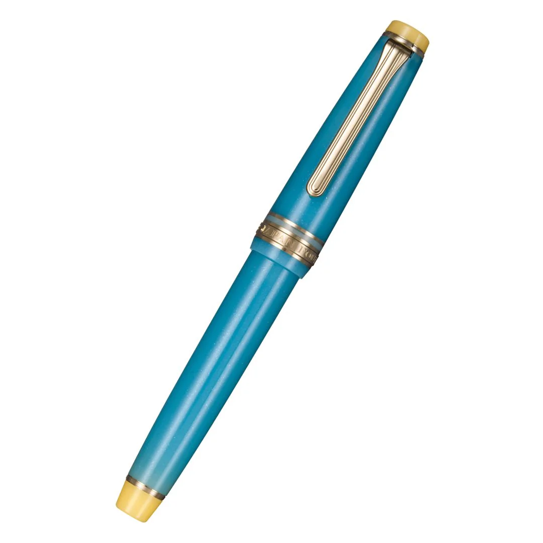 SAILOR PEN - Sailor Professional Gear Slim 14k Gold Fountain Pen - Solar Term Series - Yuzuyu - Image 2
