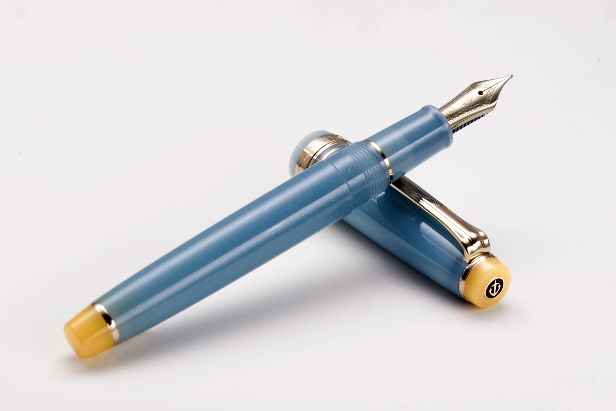 SAILOR PEN - Sailor Professional Gear Slim 14k Gold Fountain Pen - Solar Term Series - Yuzuyu - Image 3