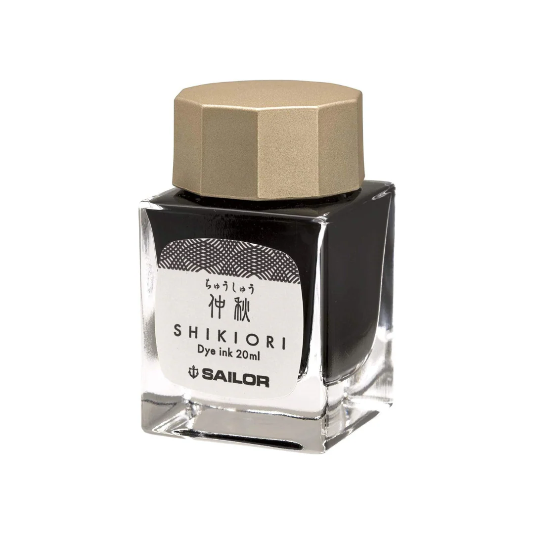 SAILOR PEN – SHIKIORI INK – Bottled Fountain Pen Ink (20ml) – CHU-SHU - Image 3