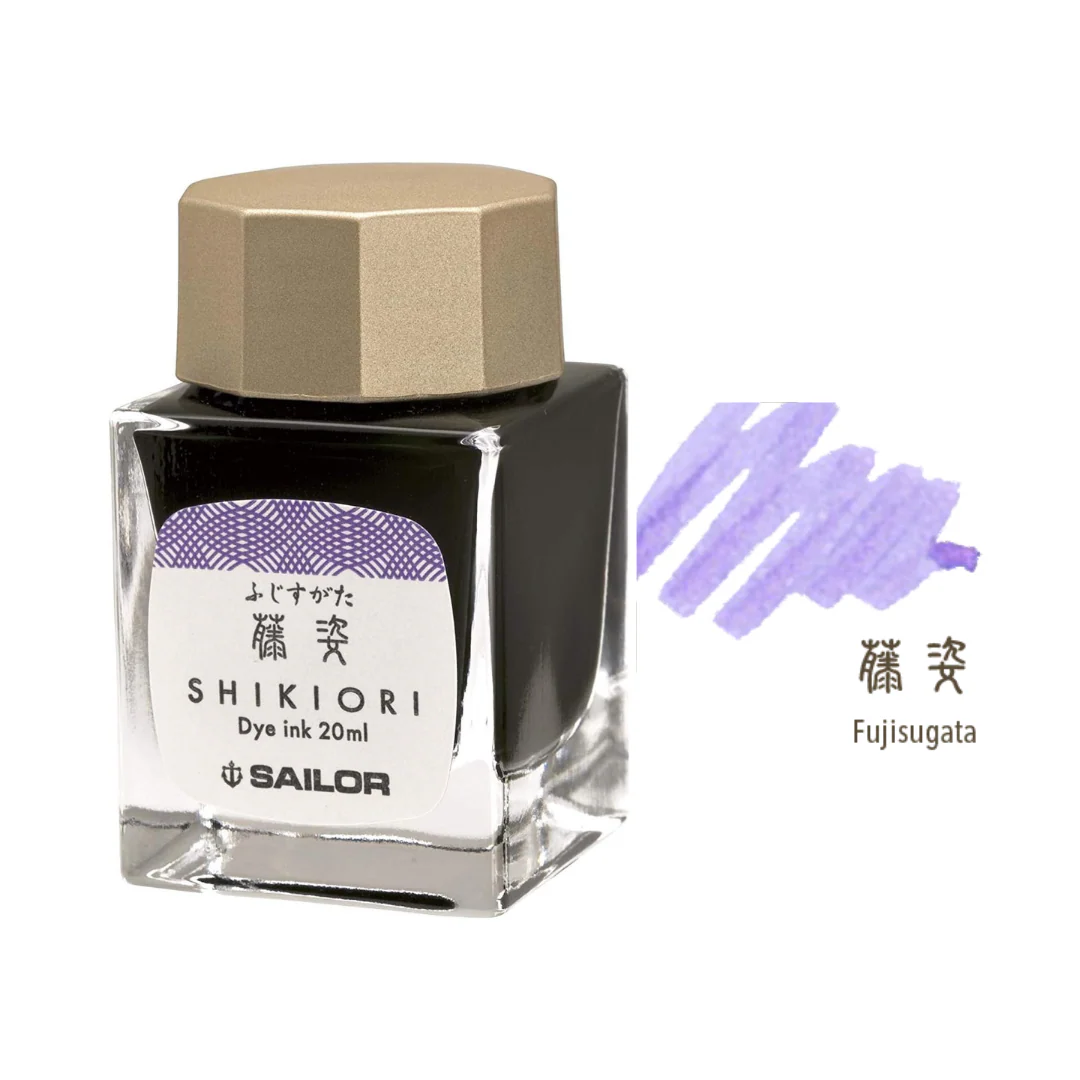 SAILOR PEN – SHIKIORI INK – Bottled Fountain Pen Ink (20ml) – FUJI-SUGATA