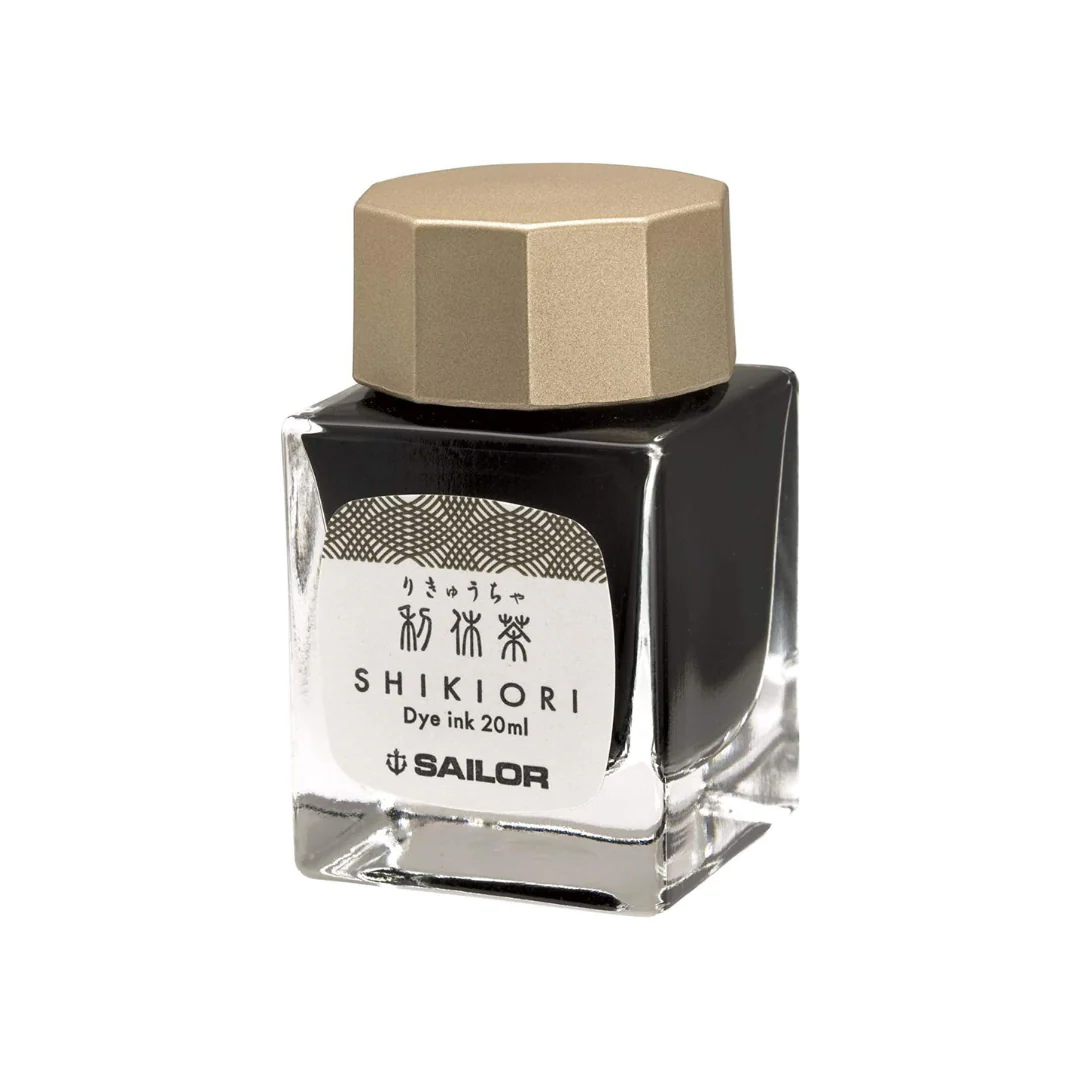 SAILOR PEN – SHIKIORI INK – Bottled Fountain Pen Ink (20ml) – RIKYU-CHA - Image 3