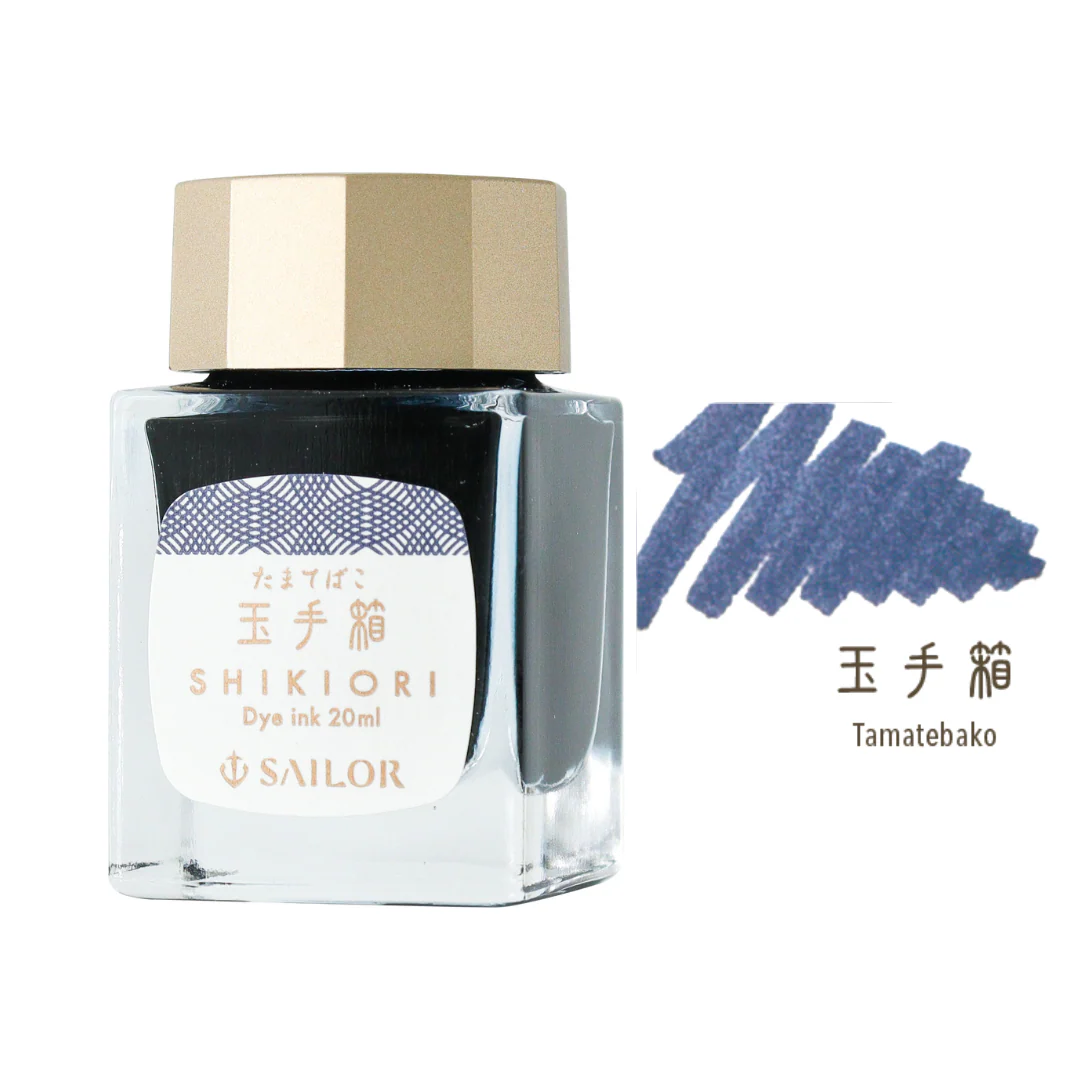 SAILOR PEN – SHIKIORI INK – Bottled Fountain Pen Ink (20ml) – TAMA-TEBAKO