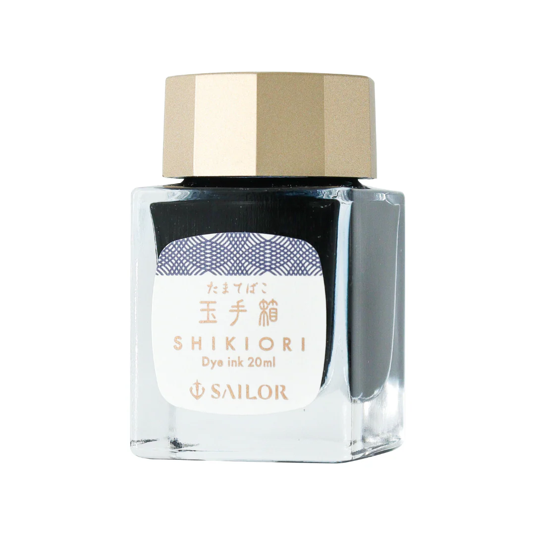 SAILOR PEN – SHIKIORI INK – Bottled Fountain Pen Ink (20ml) – TAMA-TEBAKO - Image 3