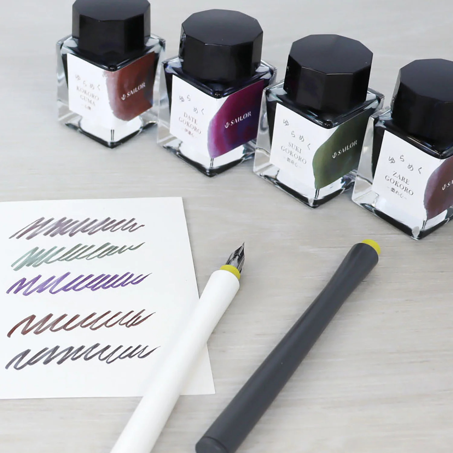 SAILOR PEN – Yurameku 2nd Edition Bottle Ink 20ml – DATEGOKORO - Image 3