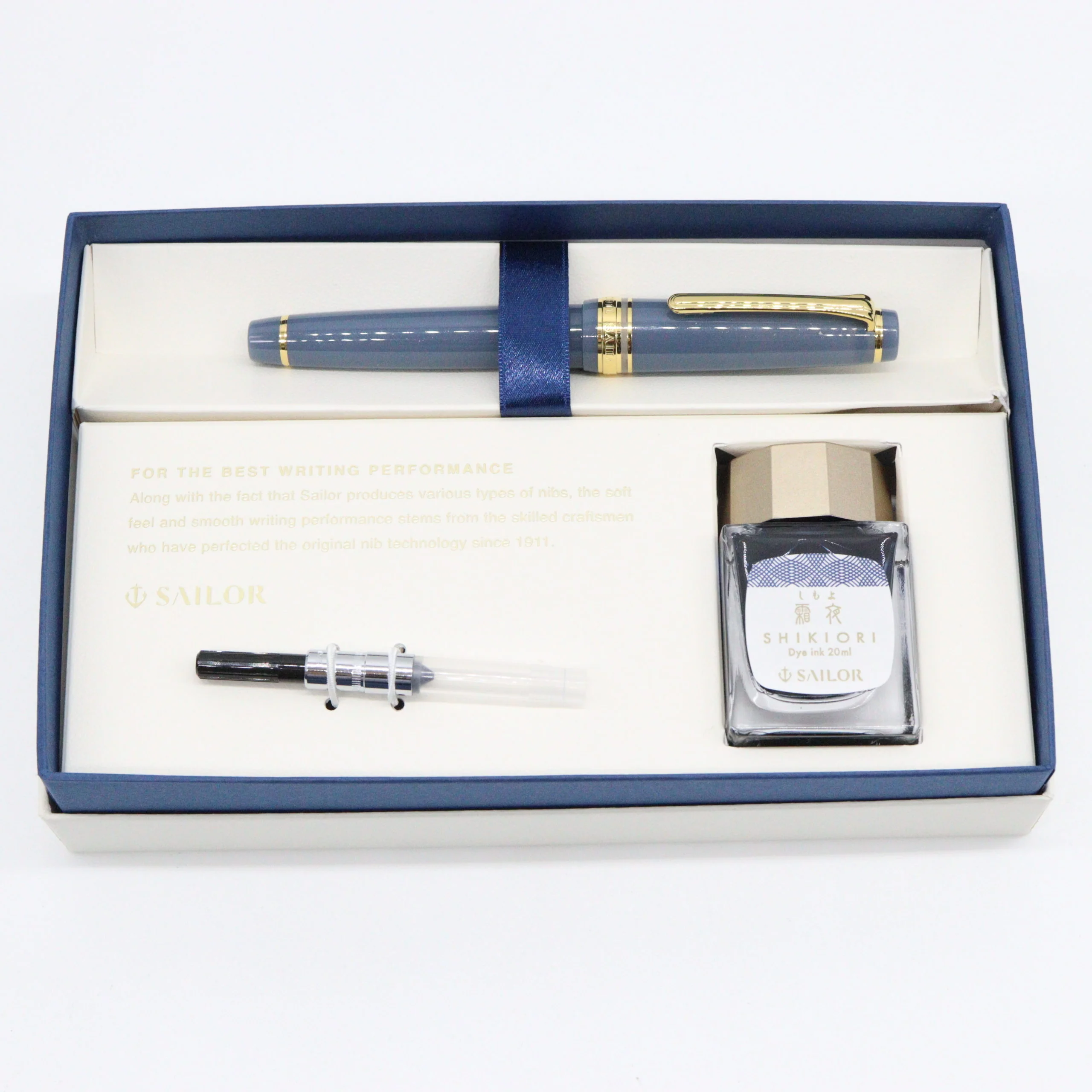 SAILOR PEN - Professional Gear Slim 14K Gold Nib Fountain Pen - "Seasonal Festivals" Gift Set - KOI