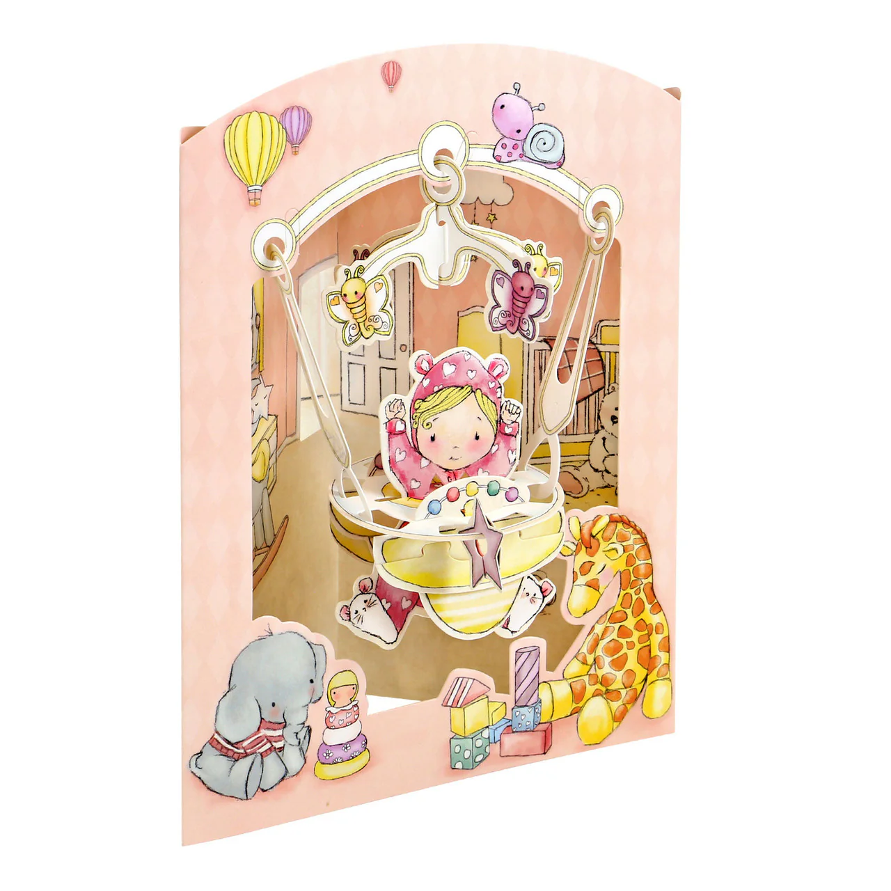 Santoro - Swing Cards - Baby Girl