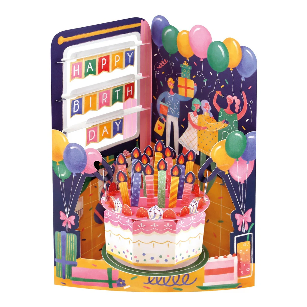 Santoro - Swing Cards - Birthday Celebration