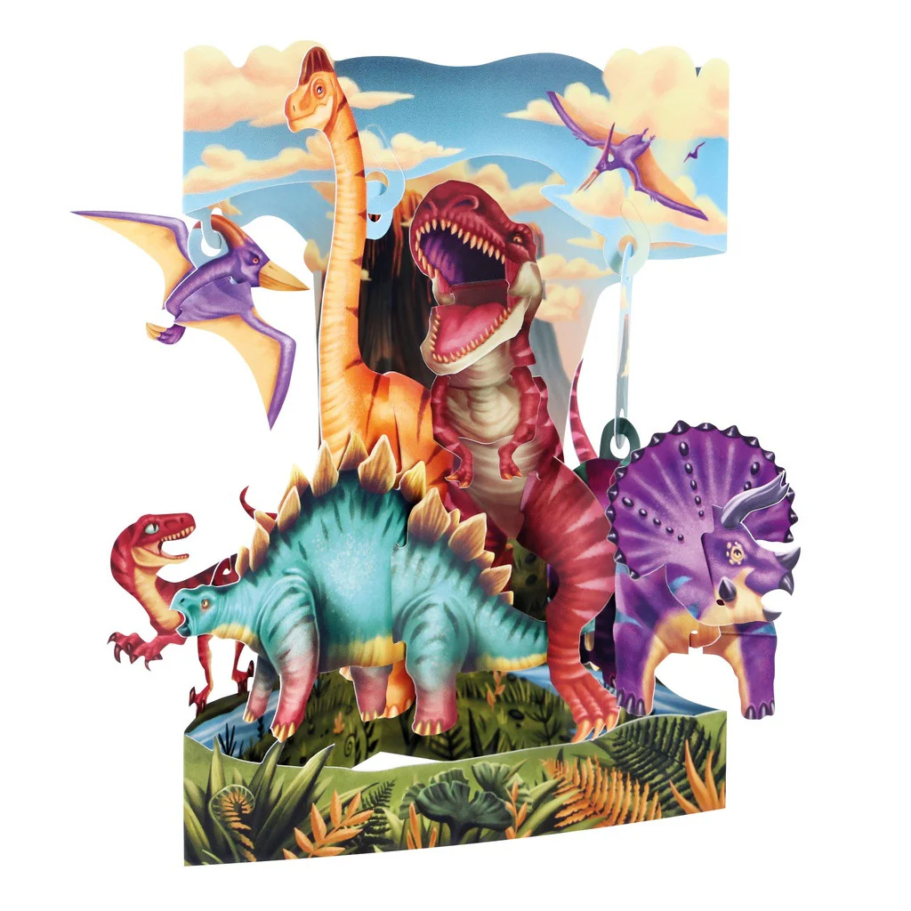 Santoro - Swing Cards - Land of the Dinosaurs